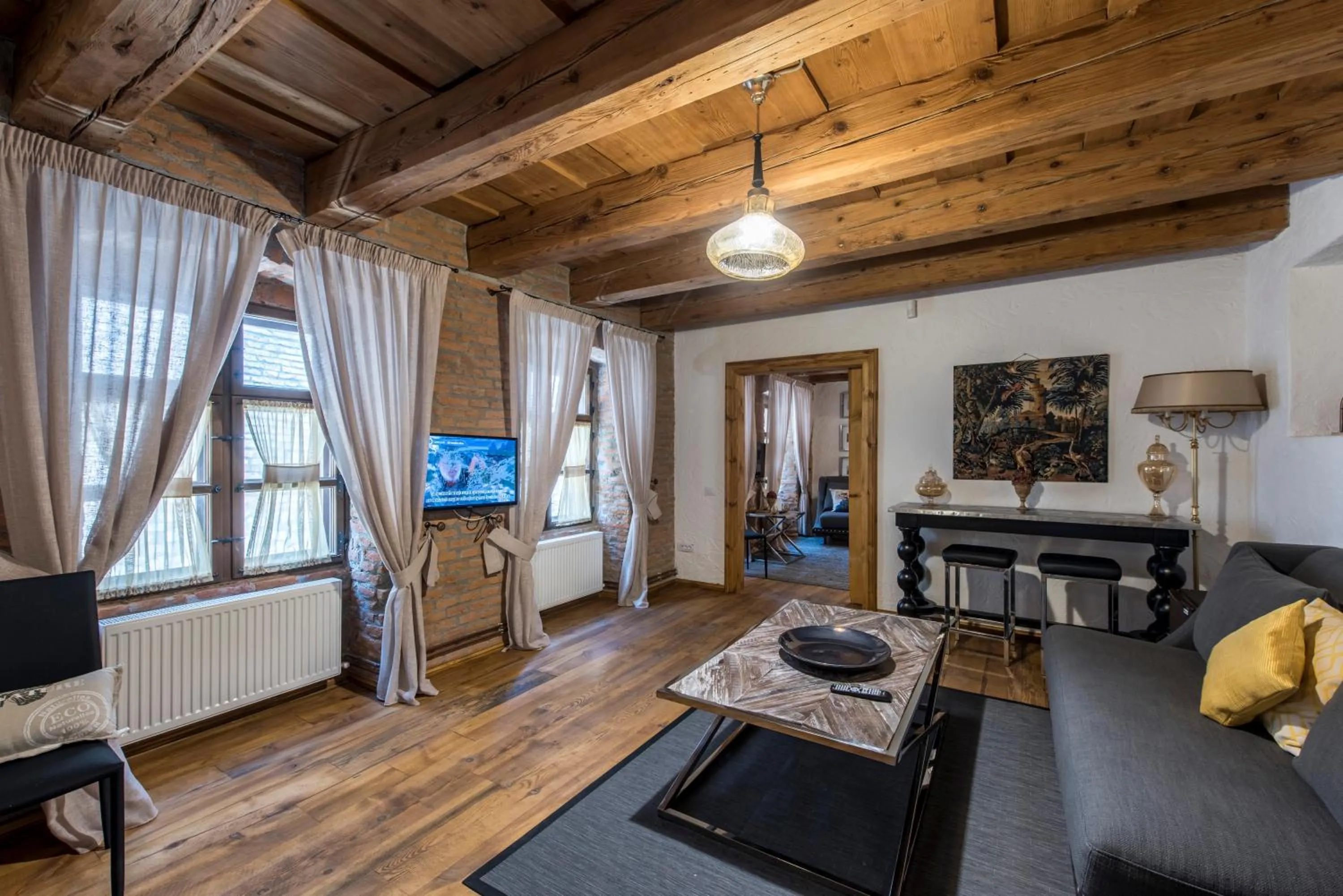Living room in Casa Veche