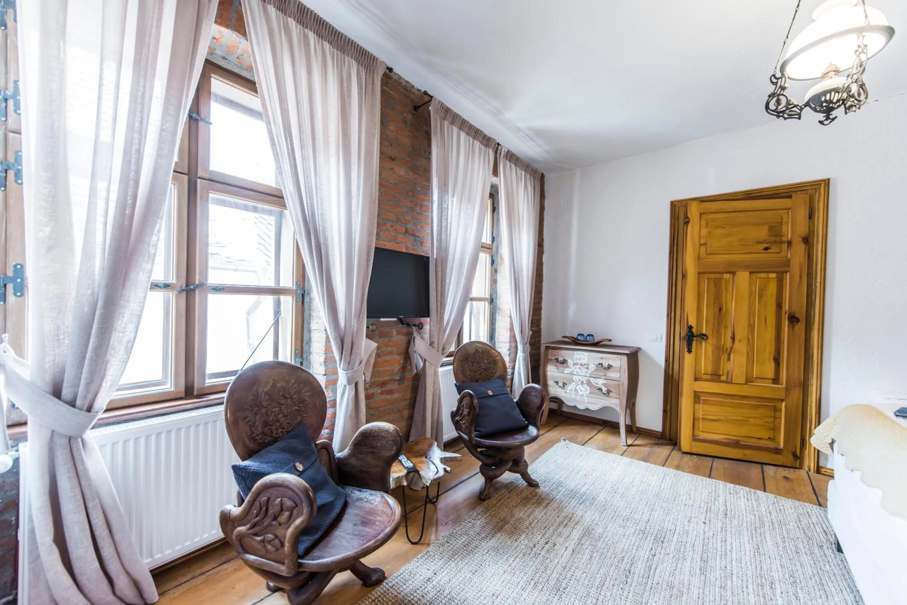 Seating area in Casa Veche