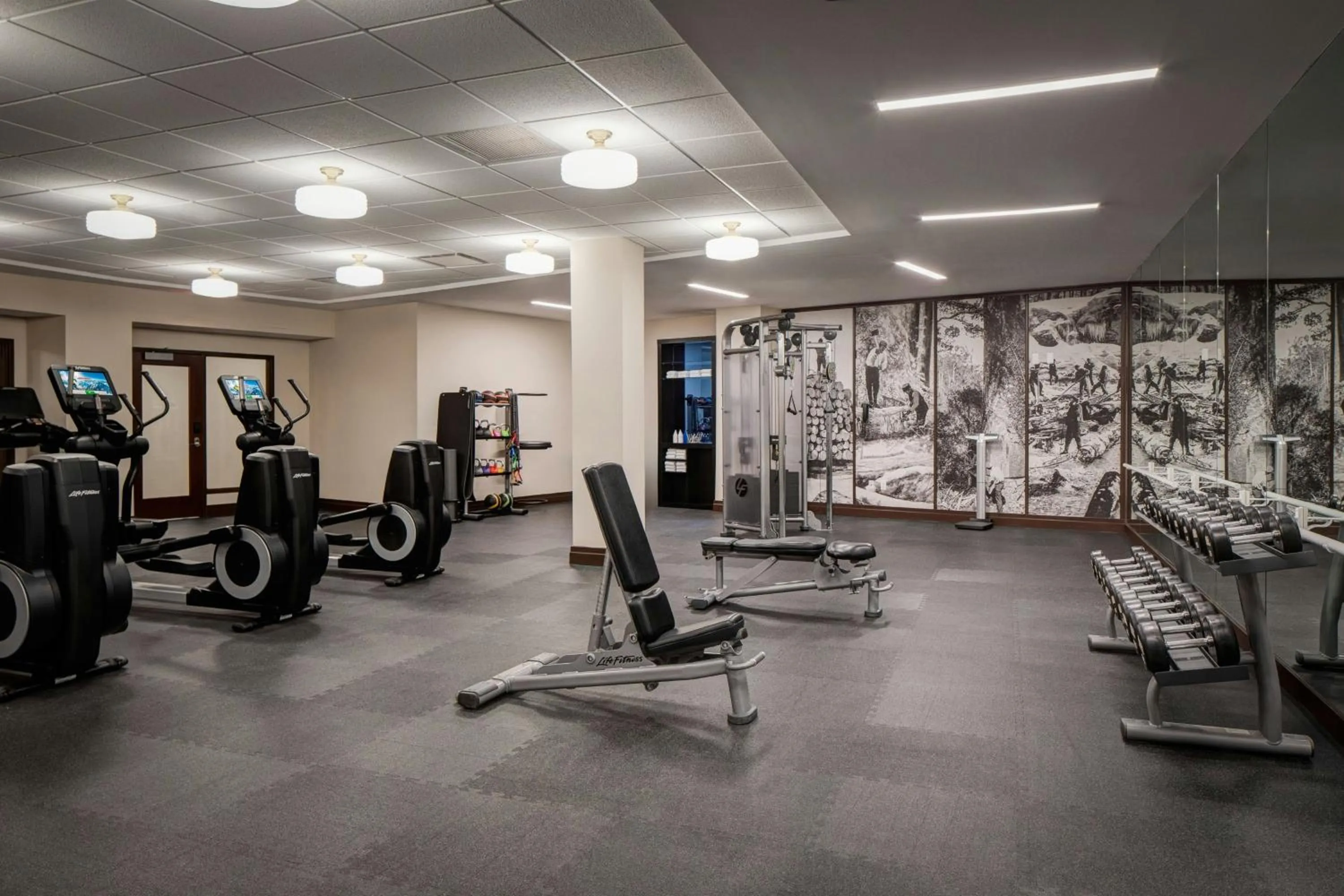 Fitness centre/facilities in Hotel David Whitney, Autograph Collection