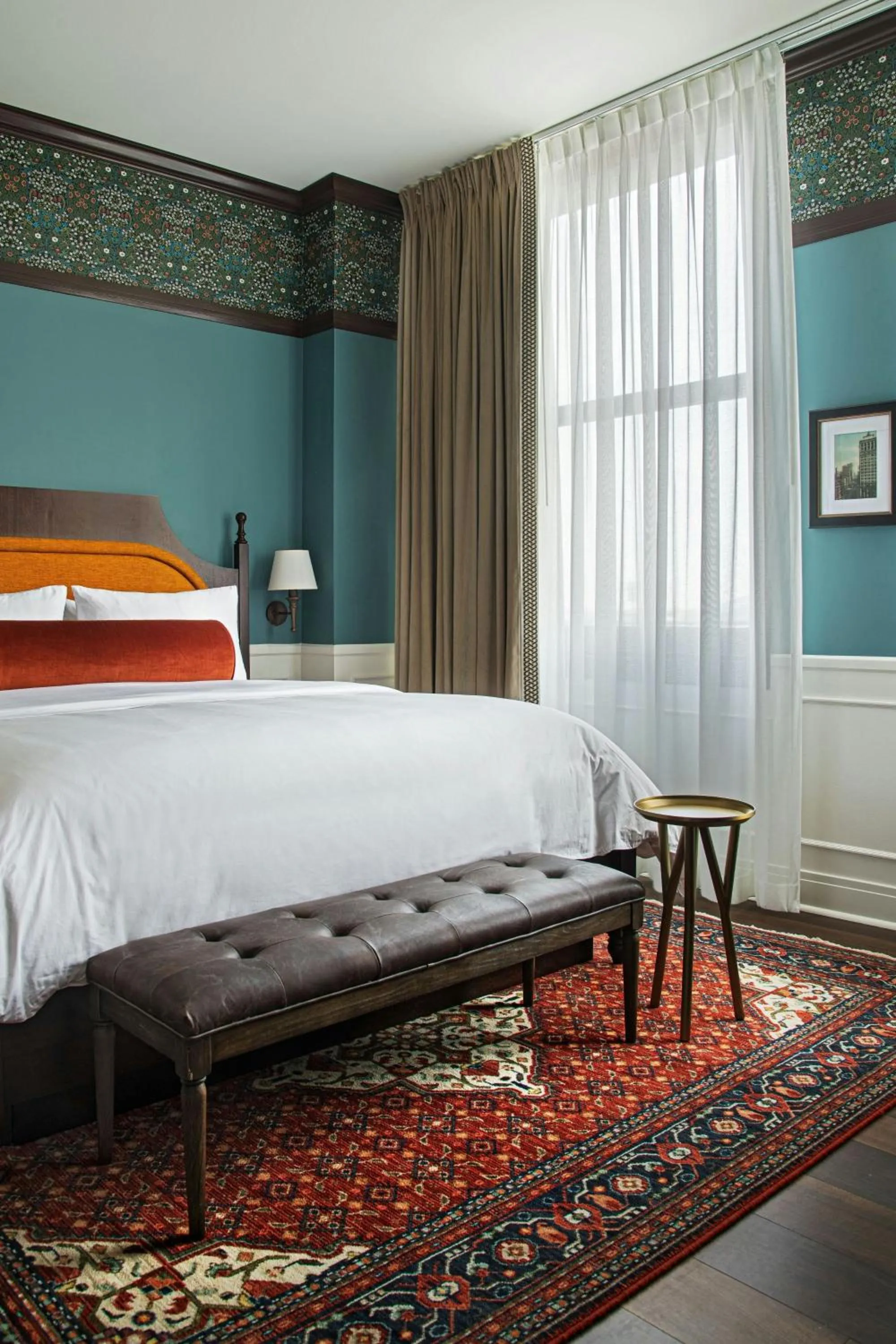 Photo of the whole room, Bed in Hotel David Whitney, Autograph Collection