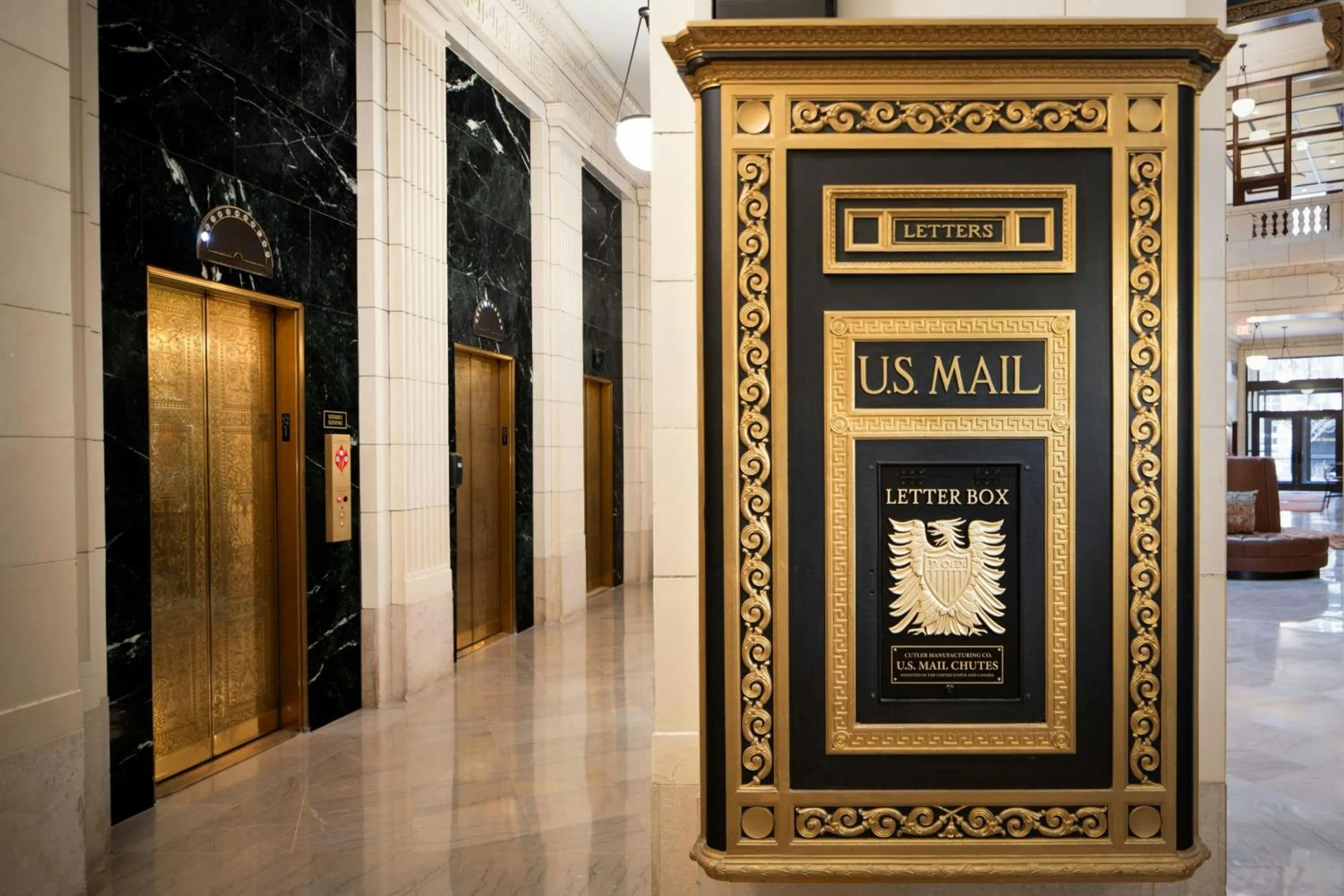 Lobby or reception in Hotel David Whitney, Autograph Collection