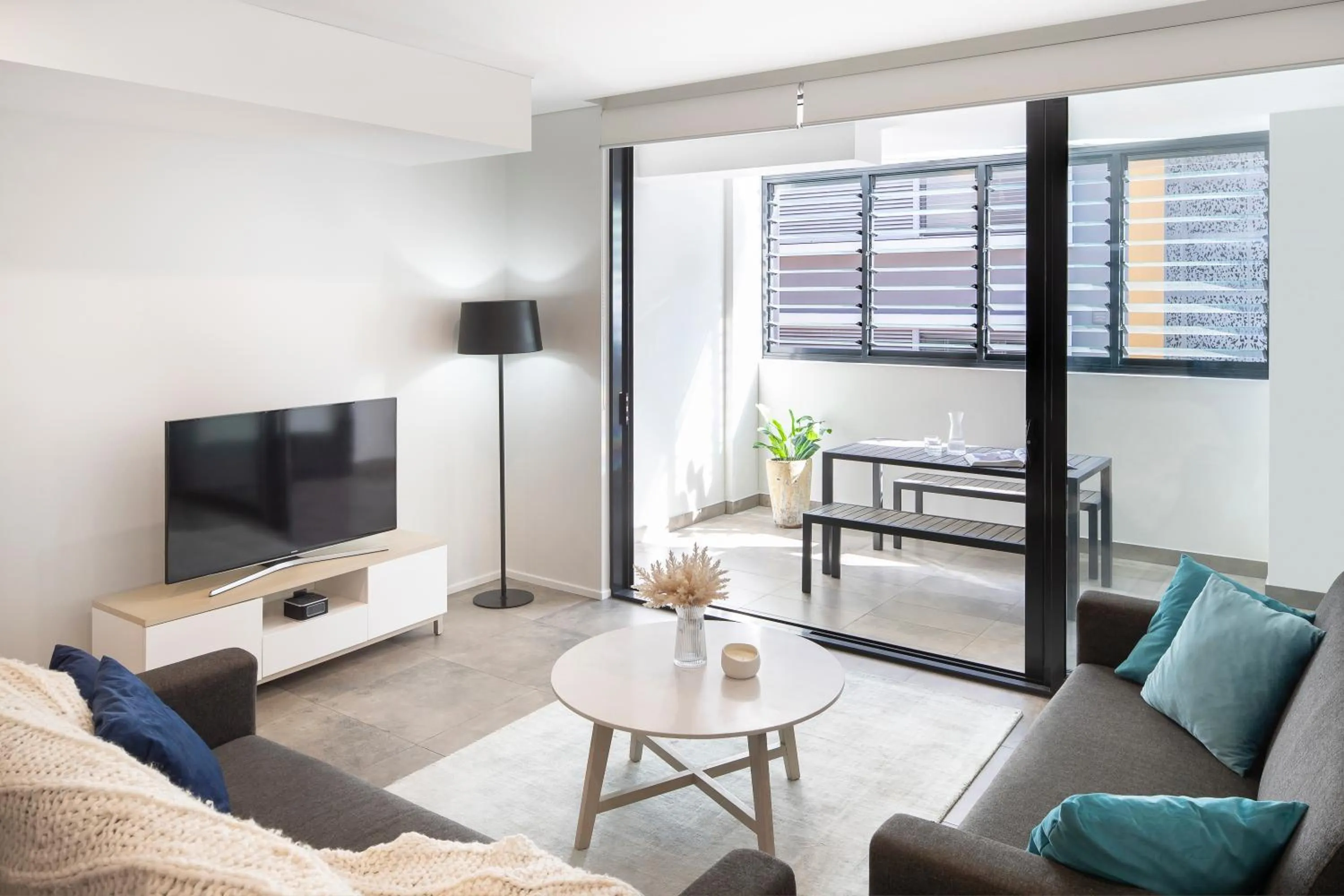 Living room in Veriu Camperdown