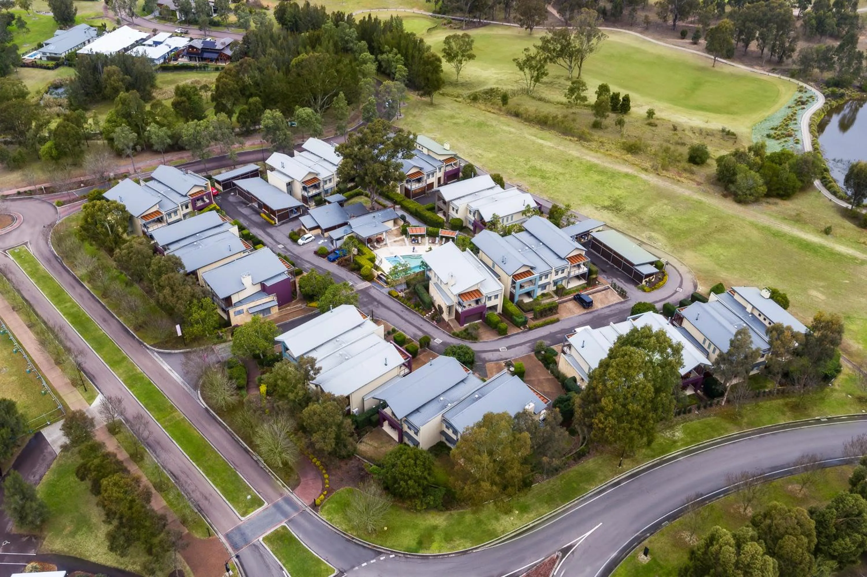 Bird's eye view in Grand Mercure the Vintage, Accor Vacation Club Apartments