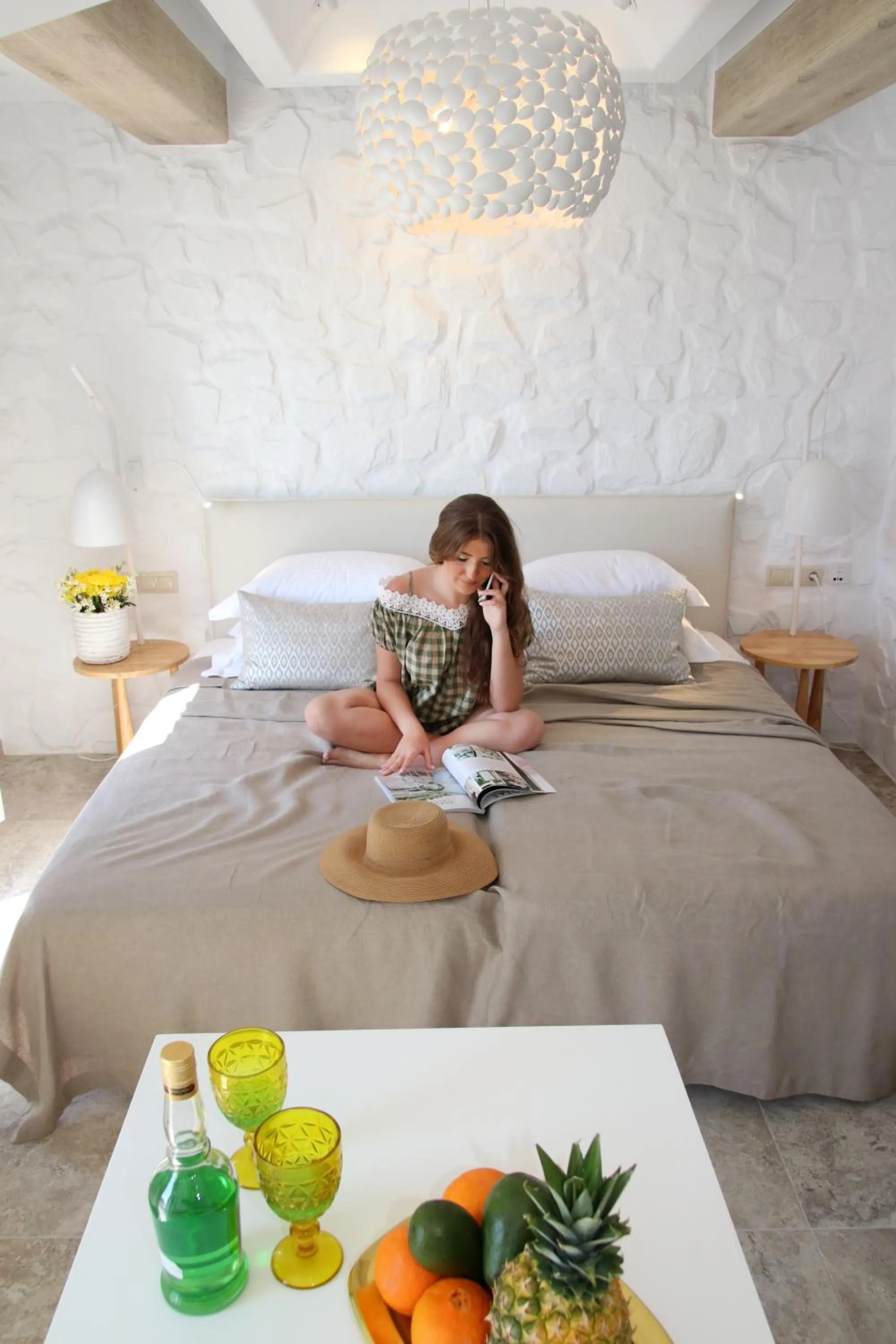 Bedroom, Bed in Spiros