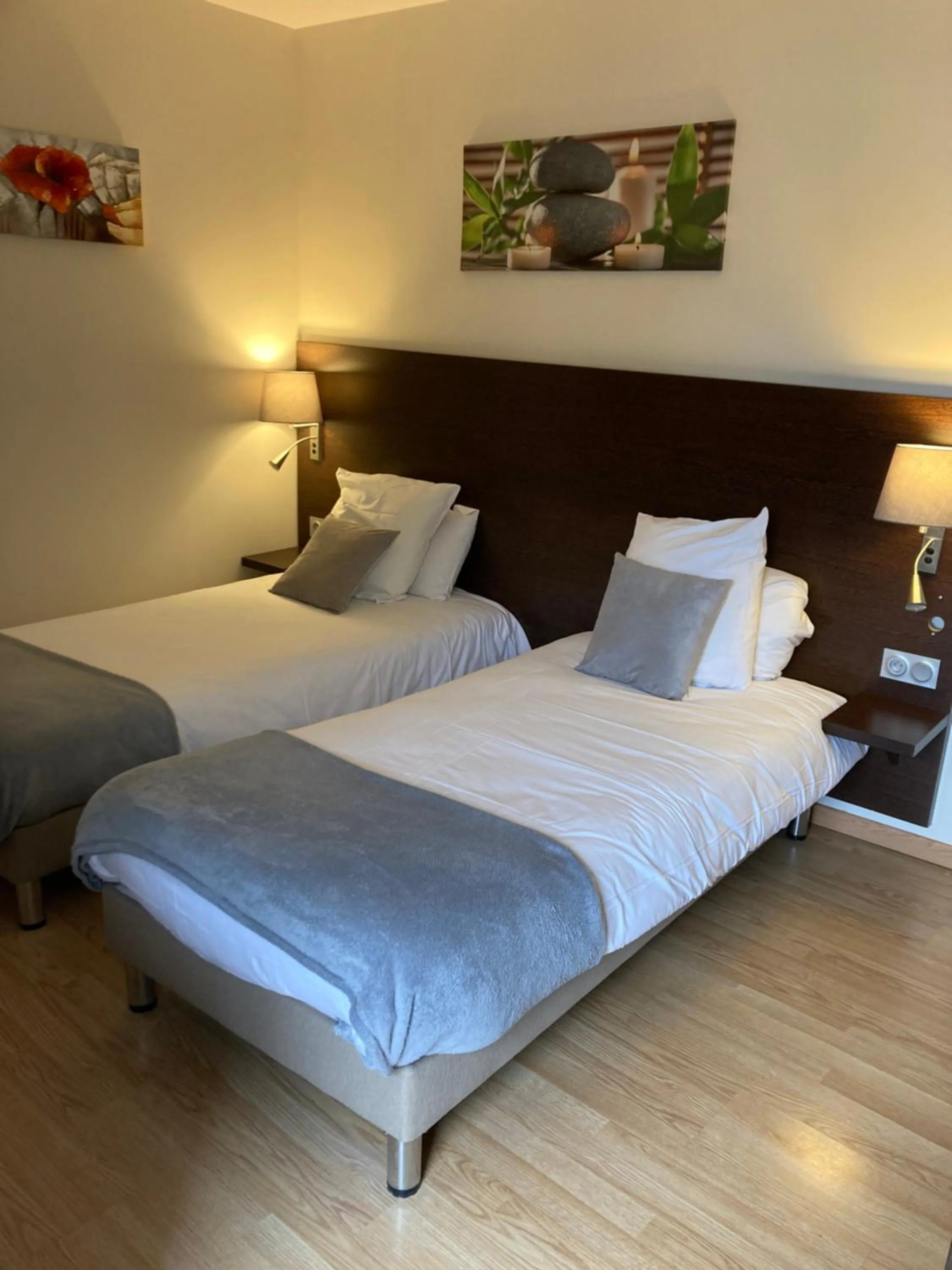 Photo of the whole room, Bed in Hôtel Le Saint Patrice