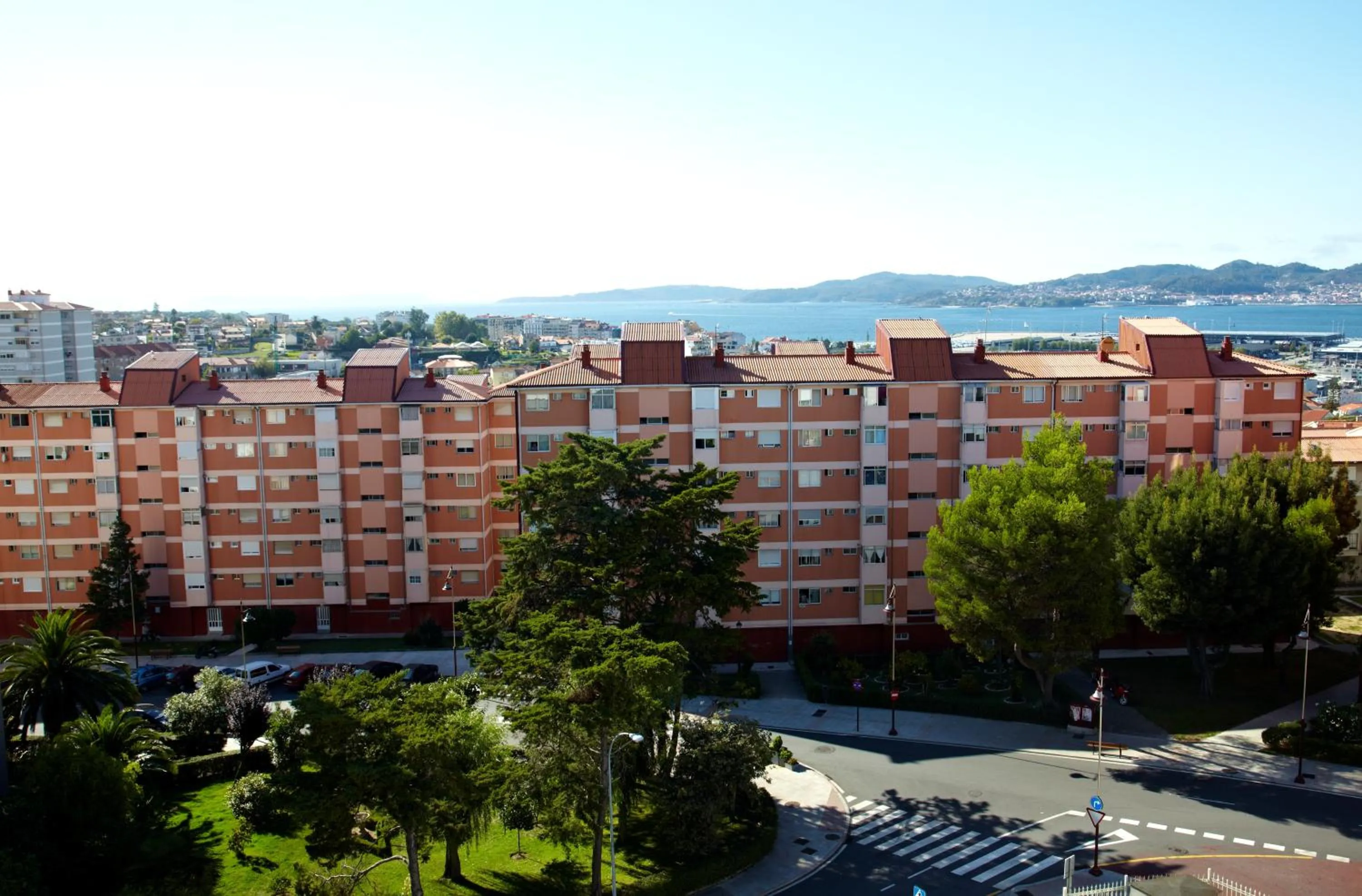 Bird's eye view in Hotel Coia de Vigo