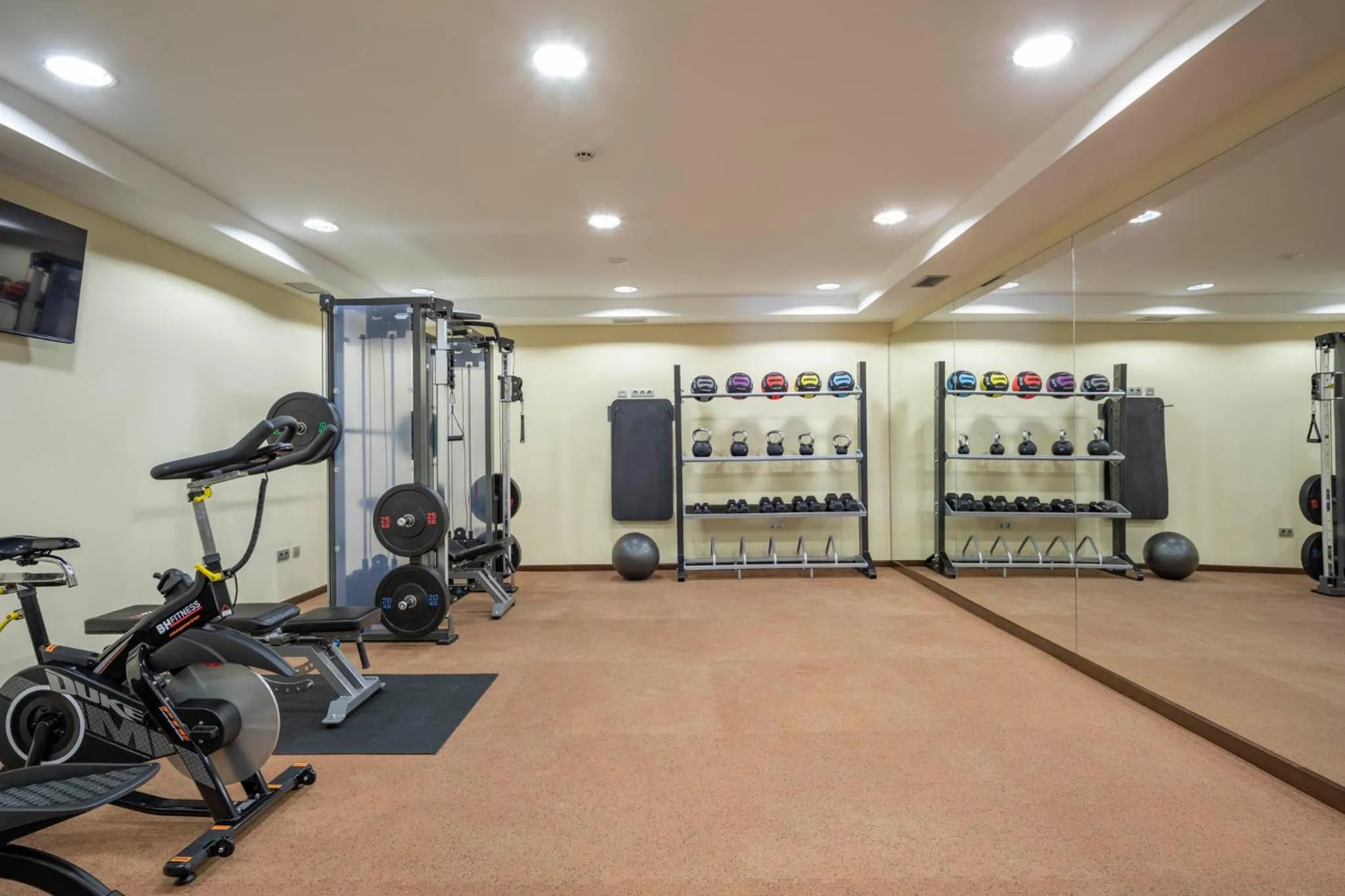 Fitness centre/facilities in Hotel Coia de Vigo