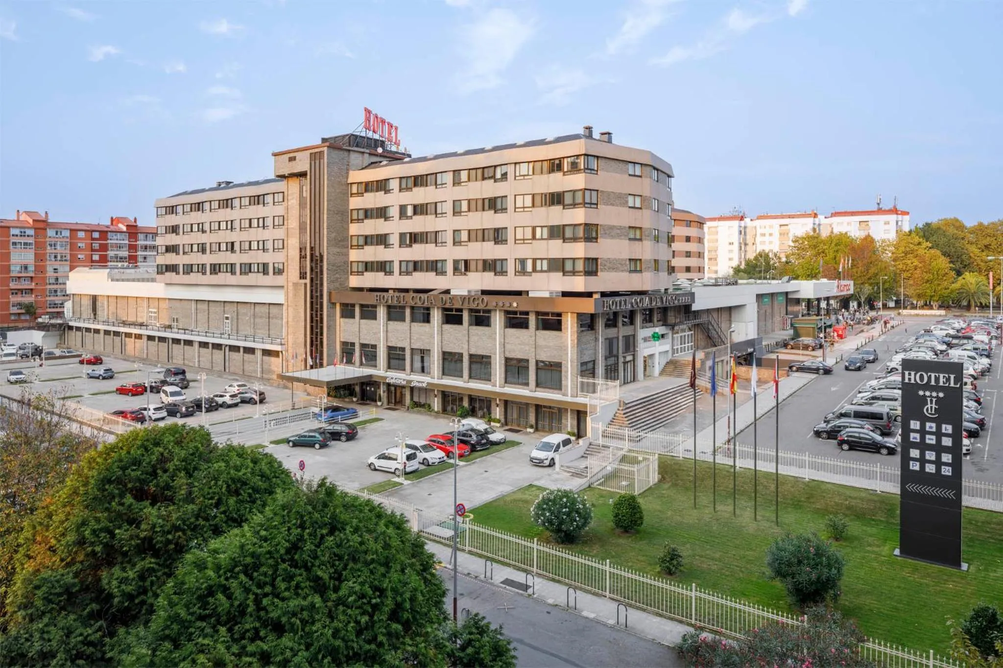 Property building in Hotel Coia de Vigo