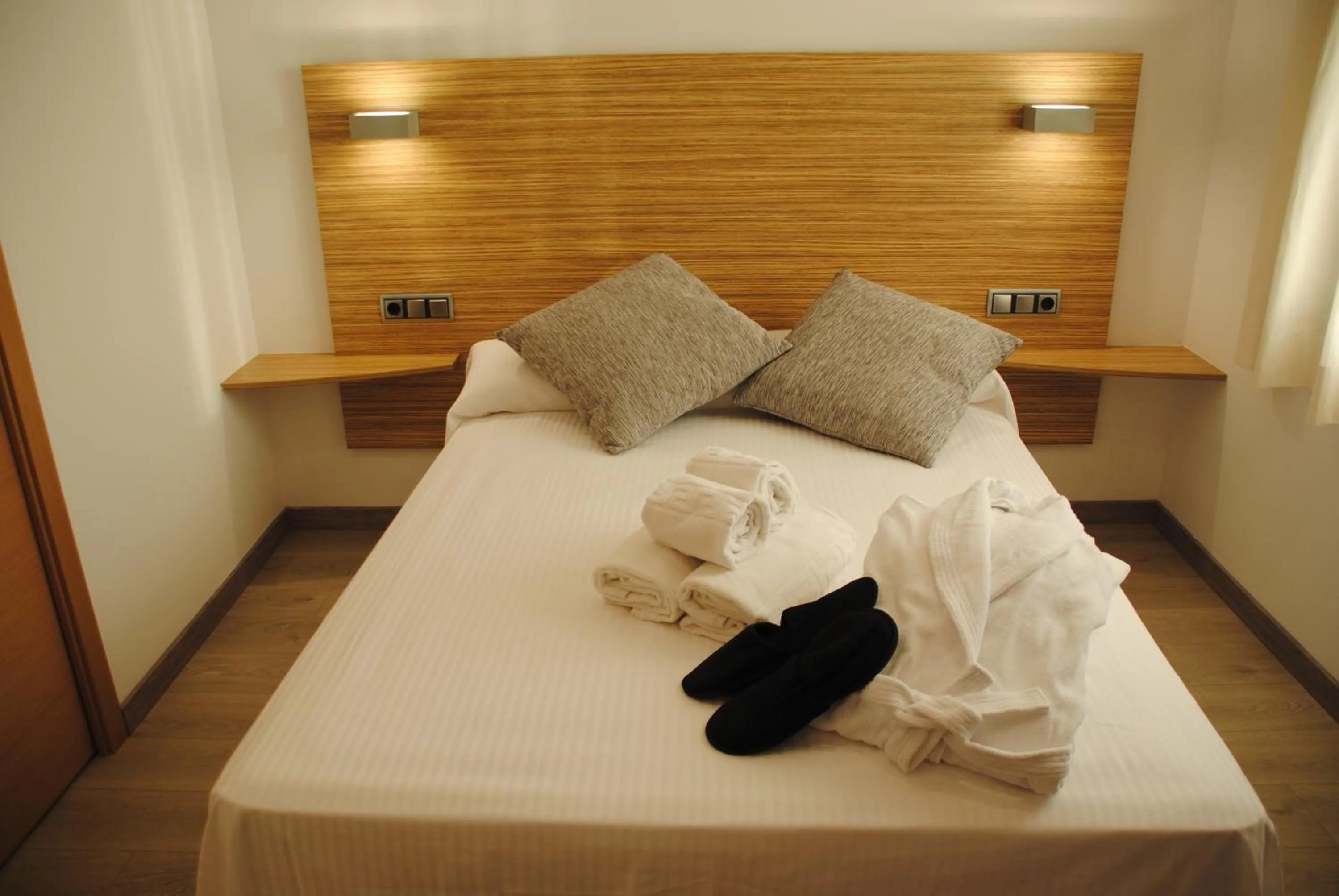 Bed in Hotel Victoria