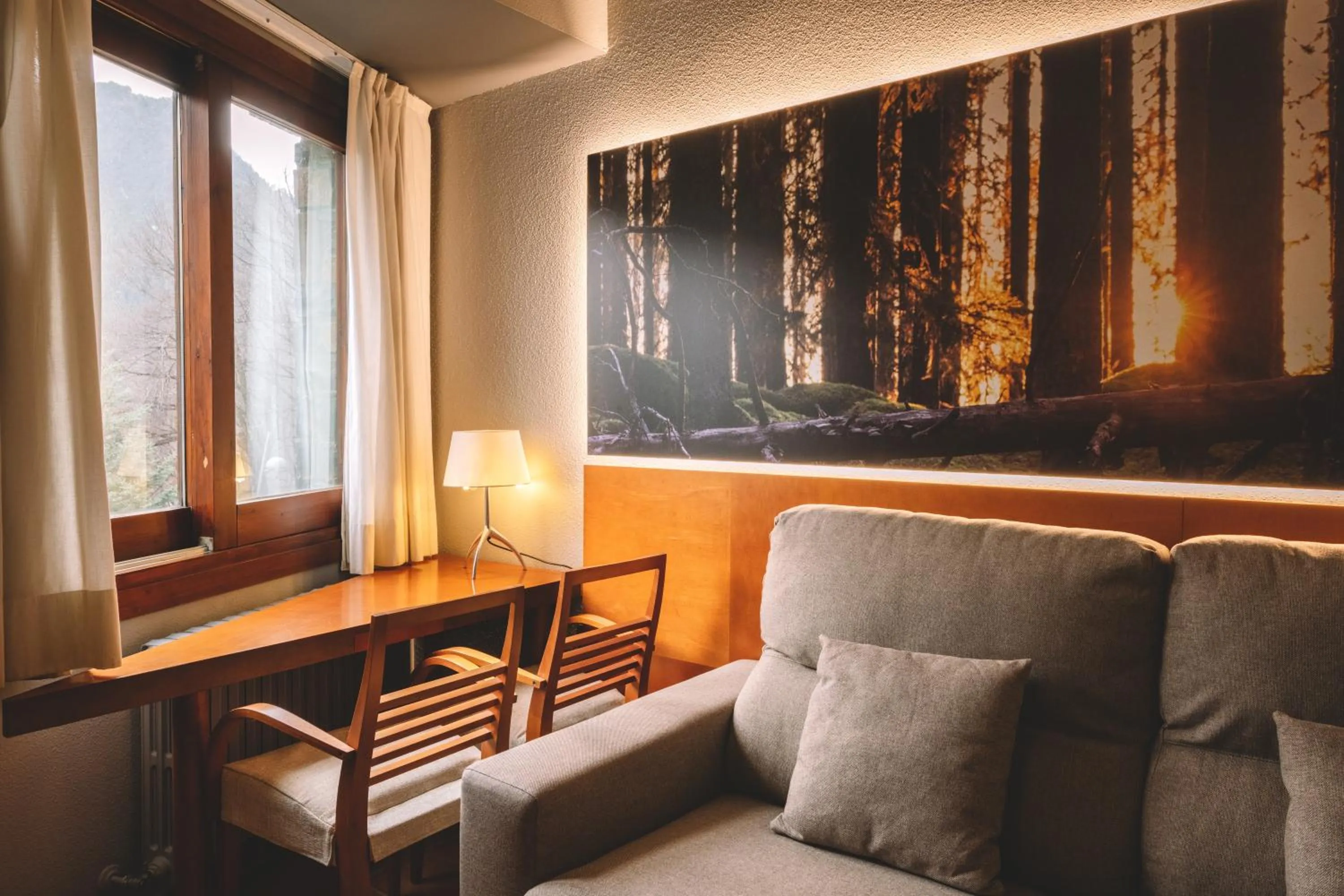 Seating area in Abba Xalet Suites Hotel