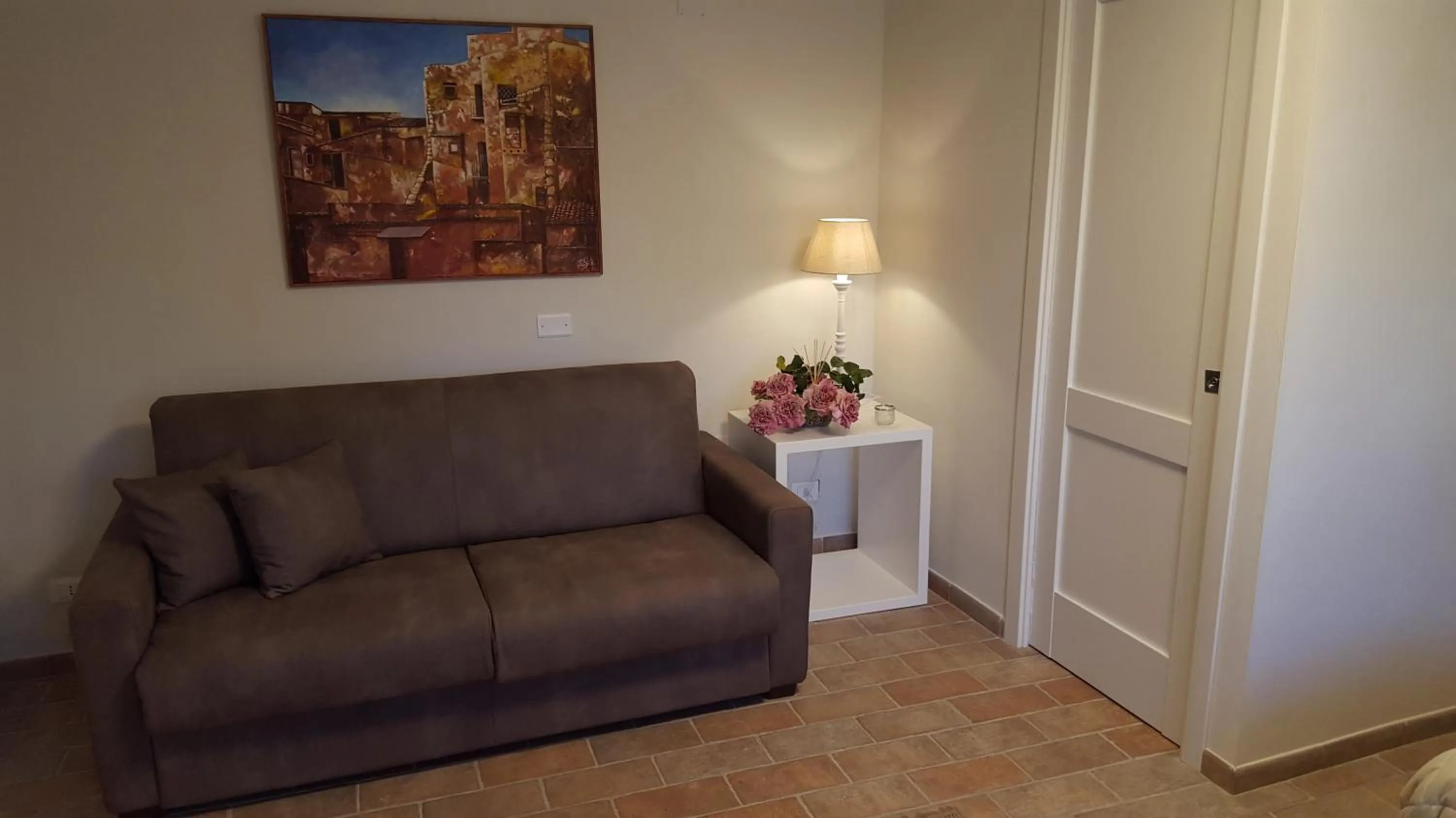 Living room in B&B Le Muse