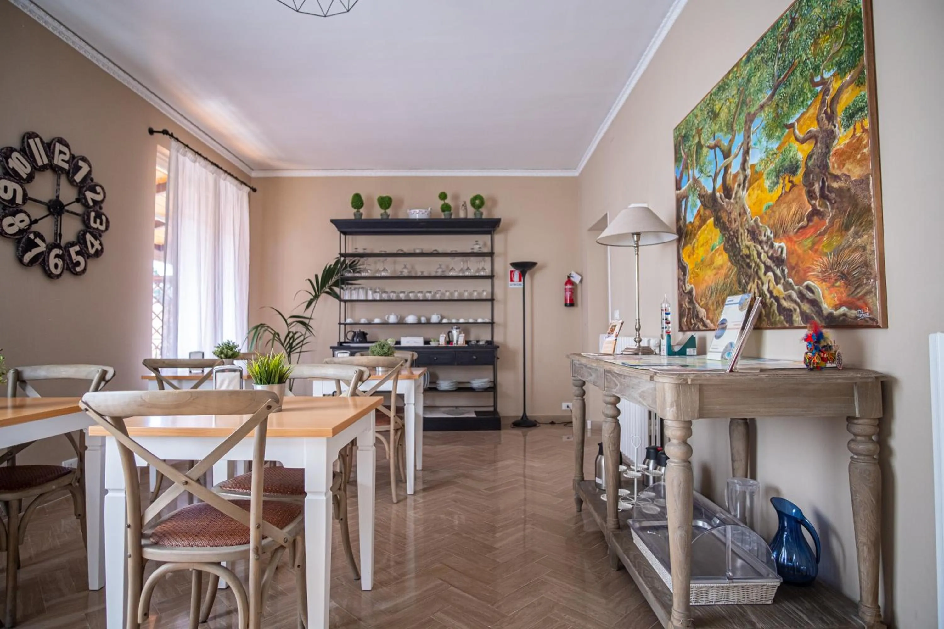 Communal lounge/ TV room in B&B Le Muse