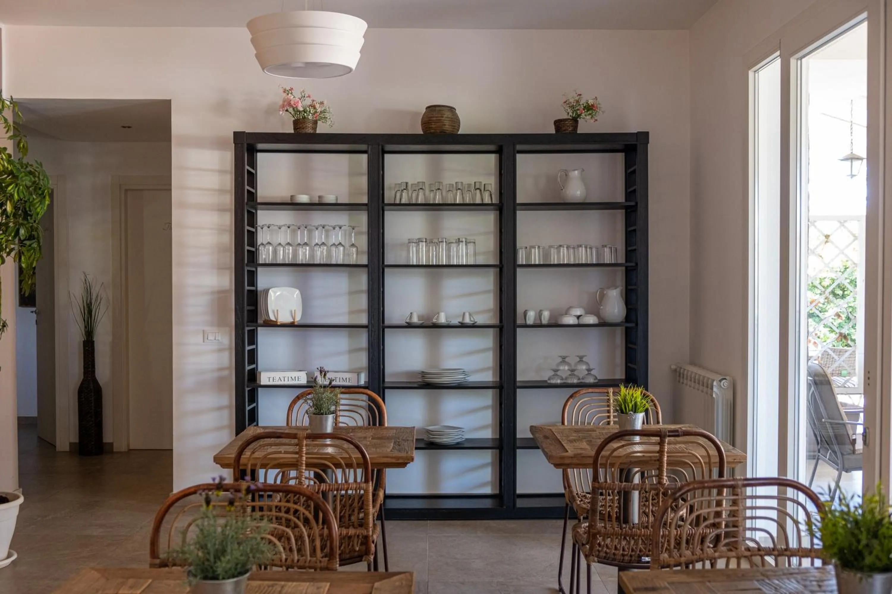 Communal lounge/ TV room in B&B Le Muse