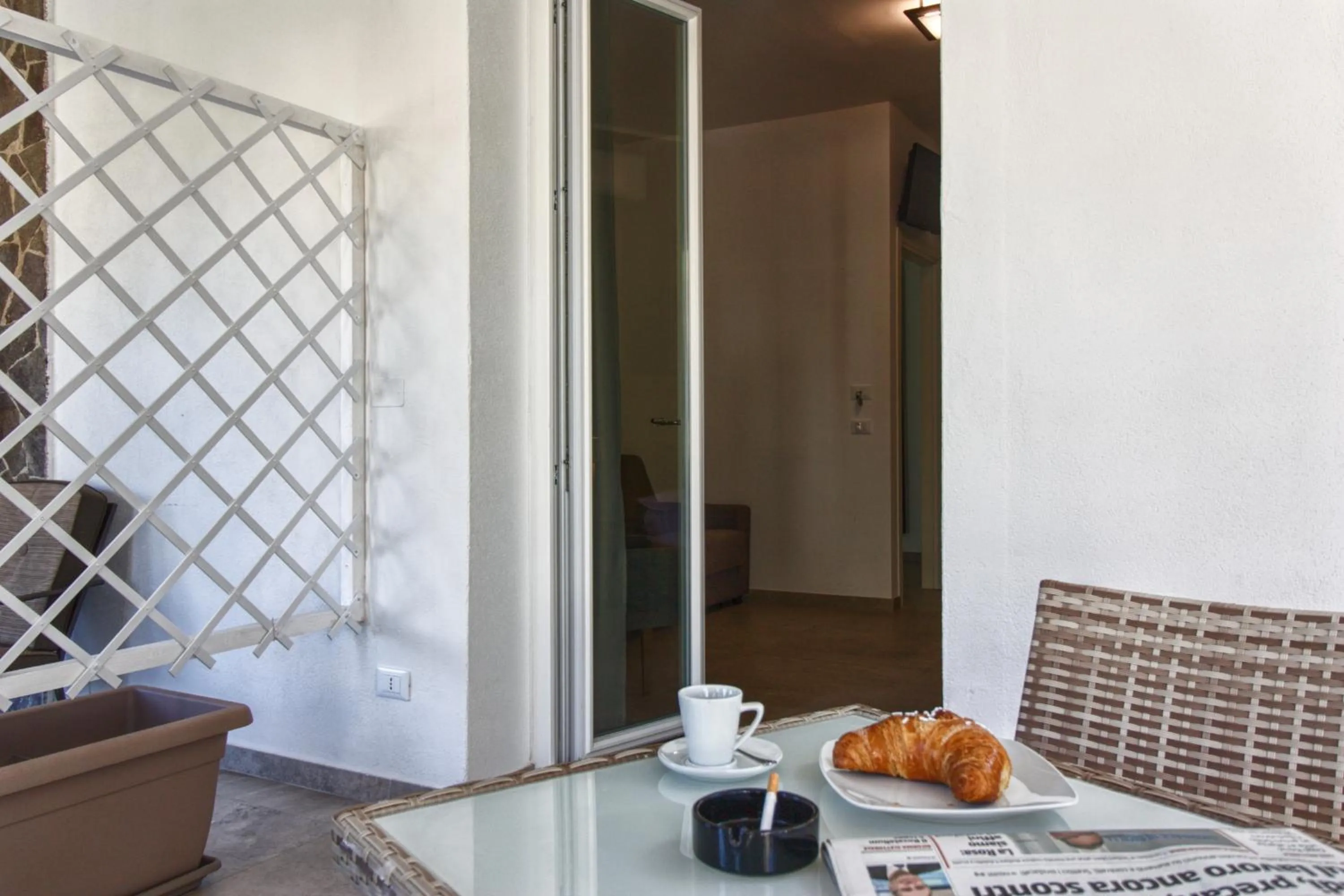 Food and drinks in B&B Le Muse