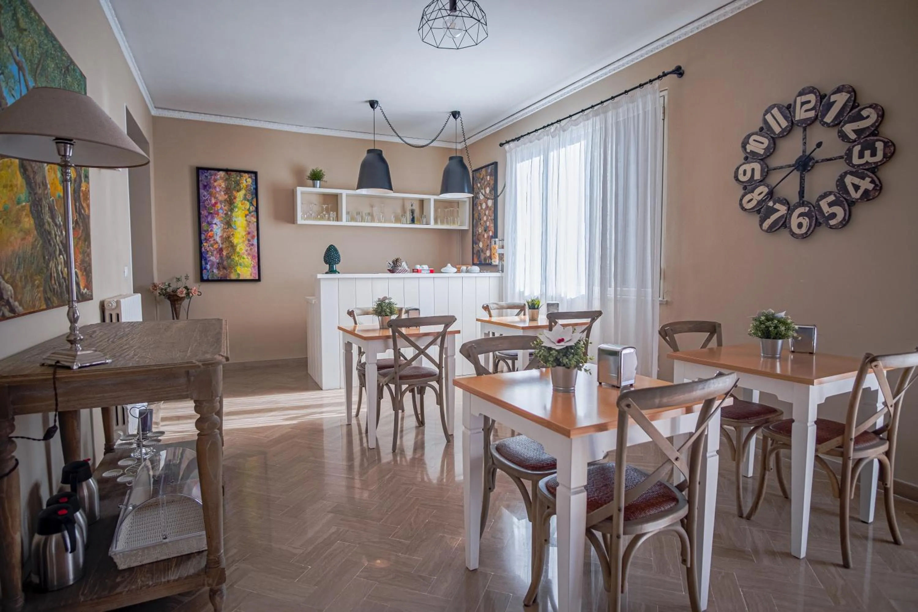 Communal lounge/ TV room in B&B Le Muse