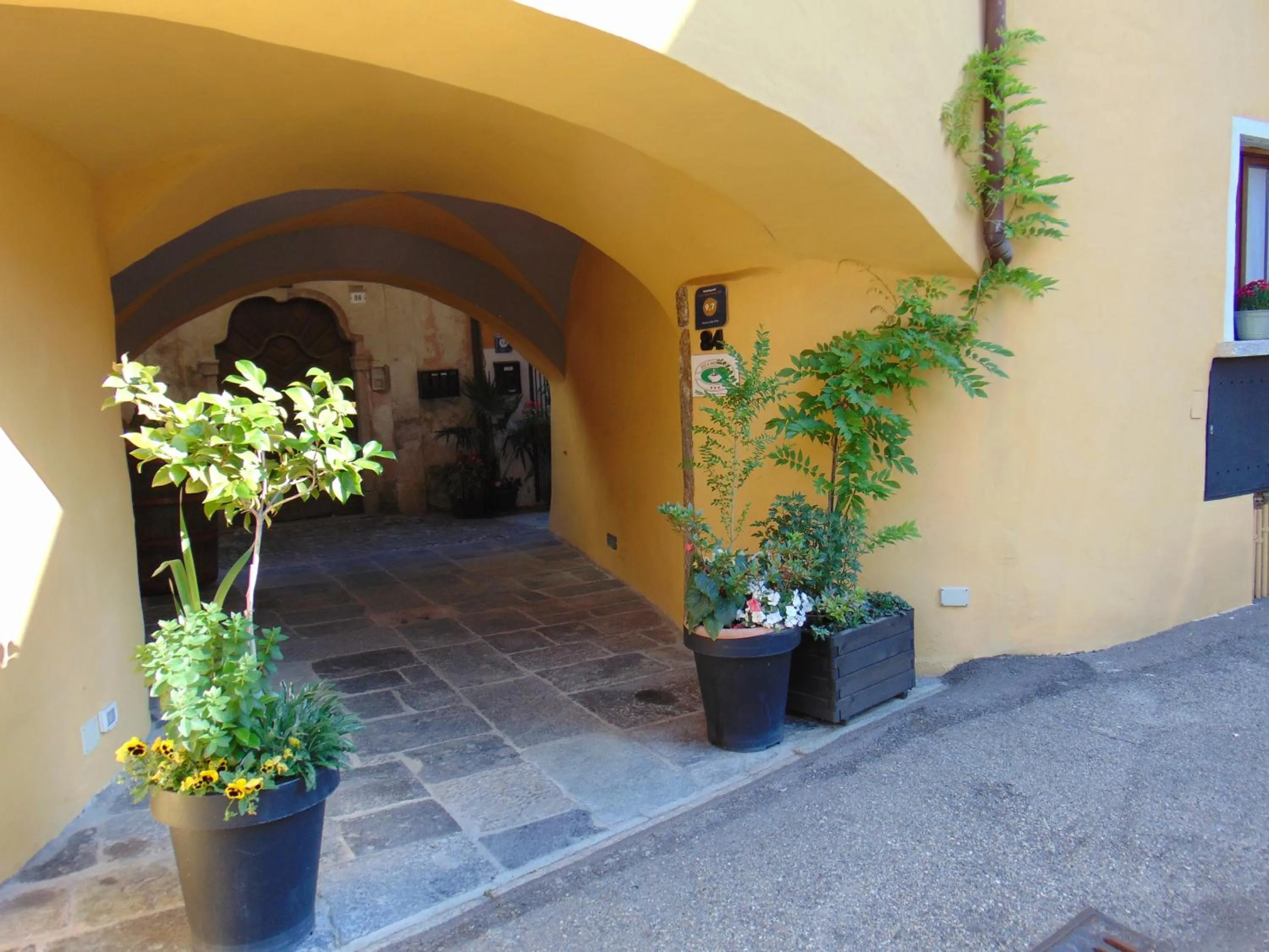 Facade/entrance in B&B Antica Corte