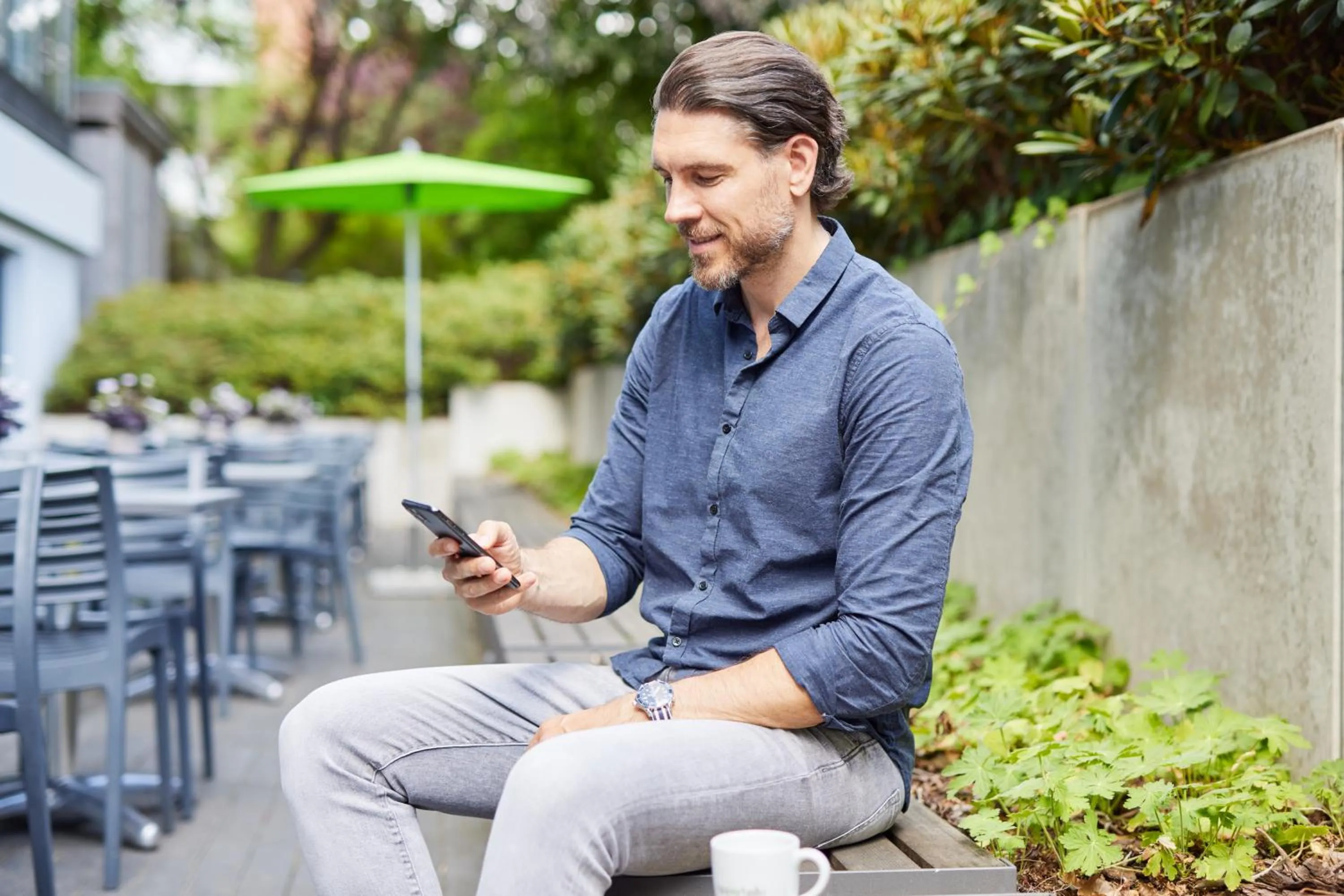 Balcony/Terrace in Appartello Smarttime living Hamburg