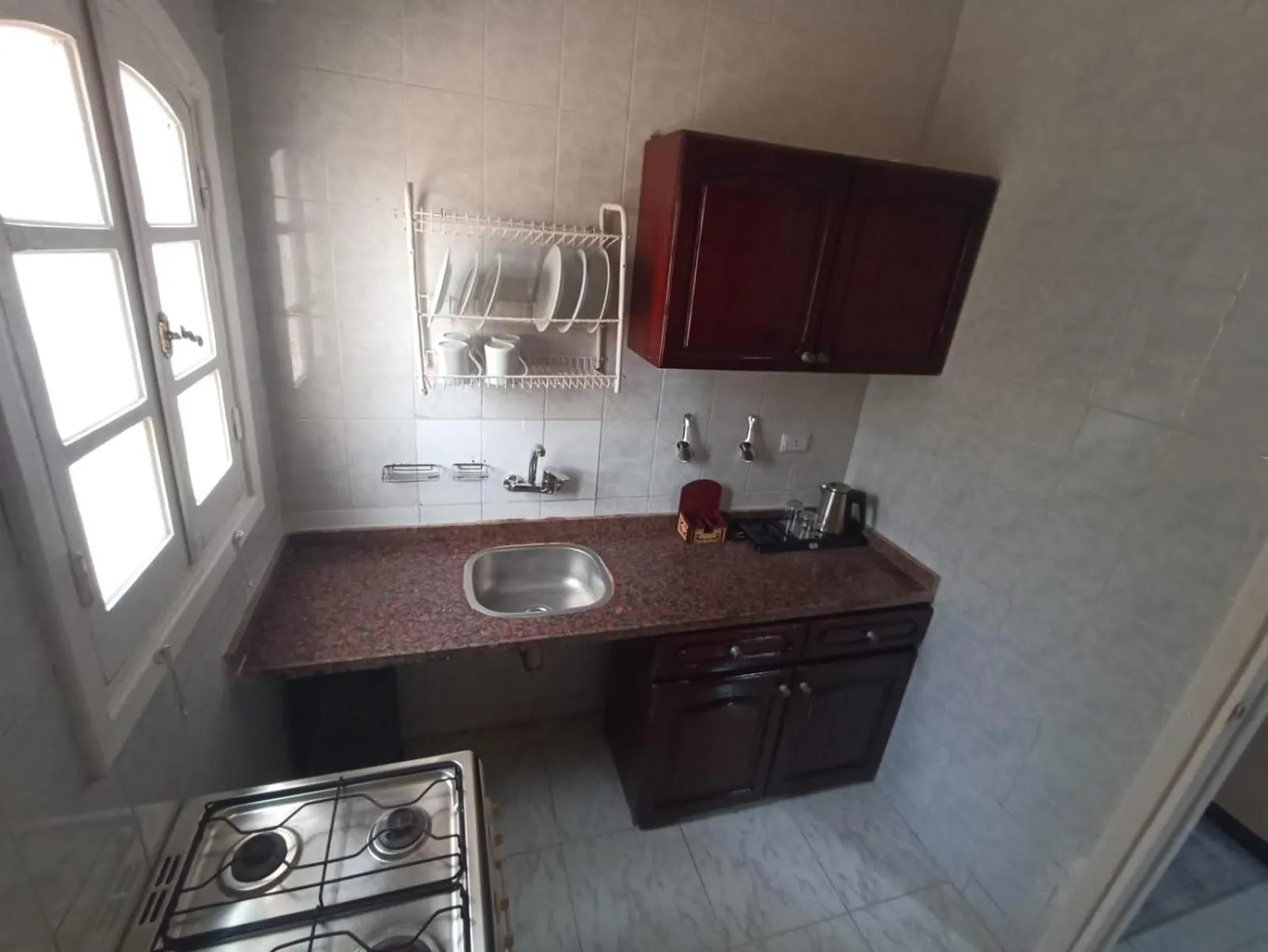 kitchen in El Obayed Apartments Armed Forces