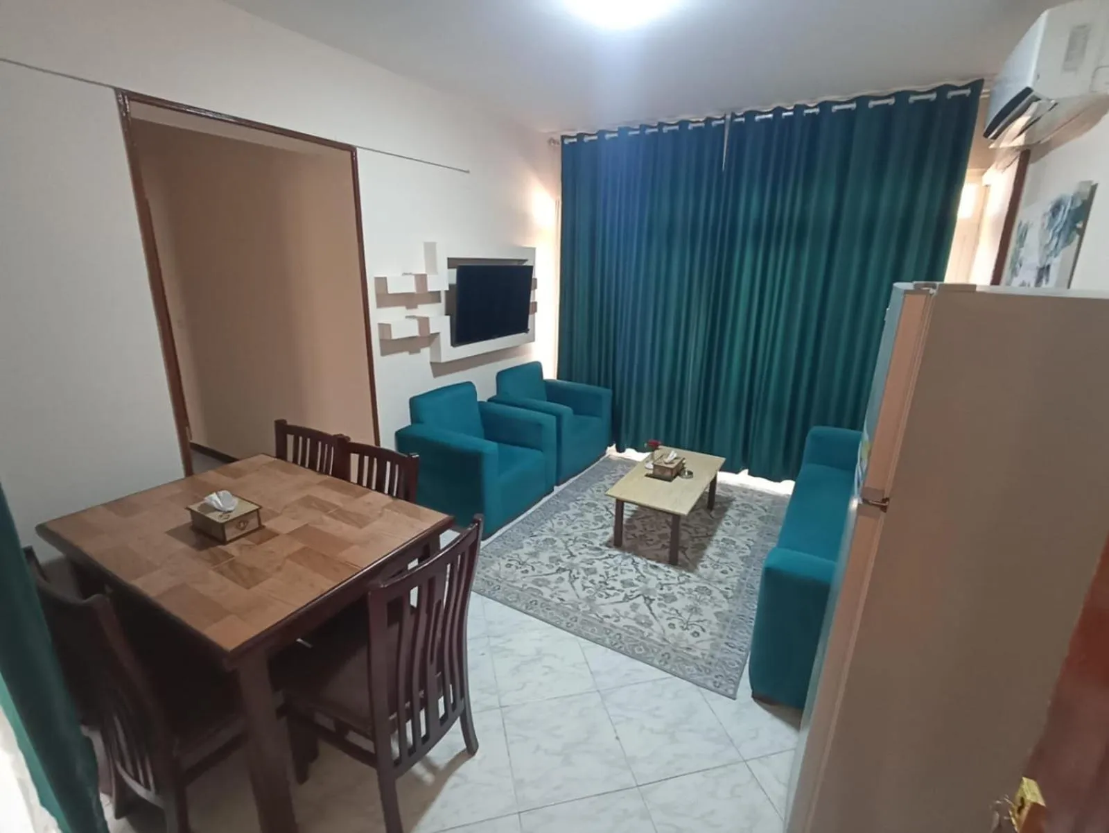 Living room in El Obayed Apartments Armed Forces