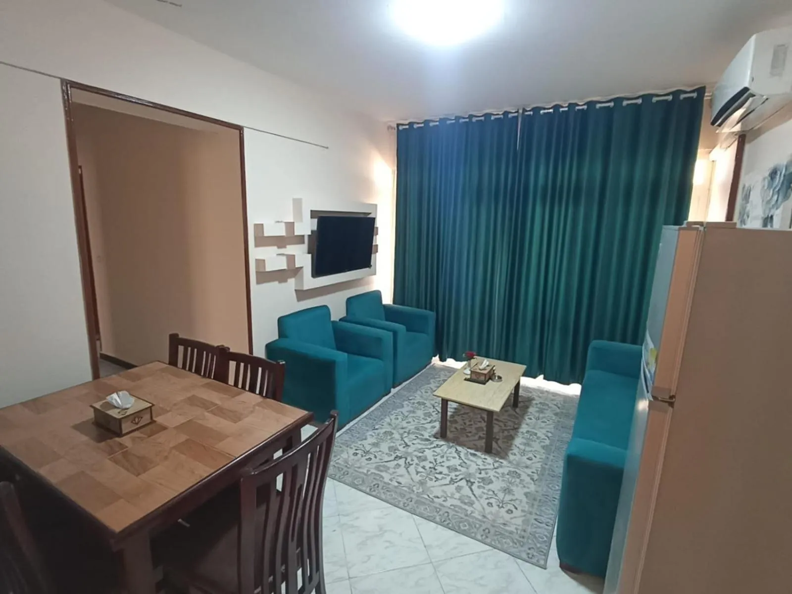 Living room in El Obayed Apartments Armed Forces