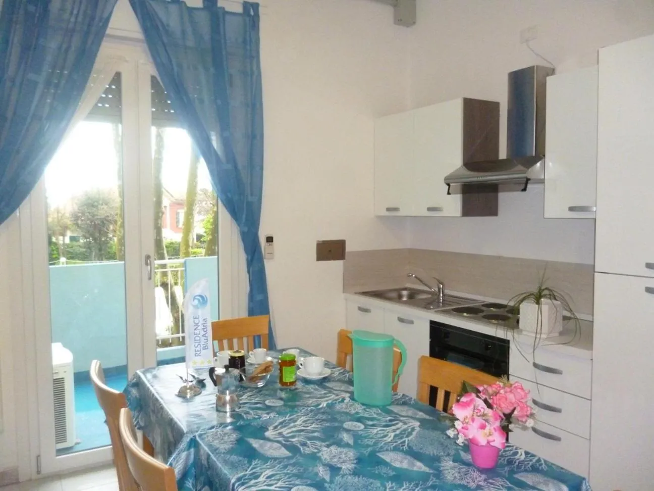 Dining area in Residence BluAdria