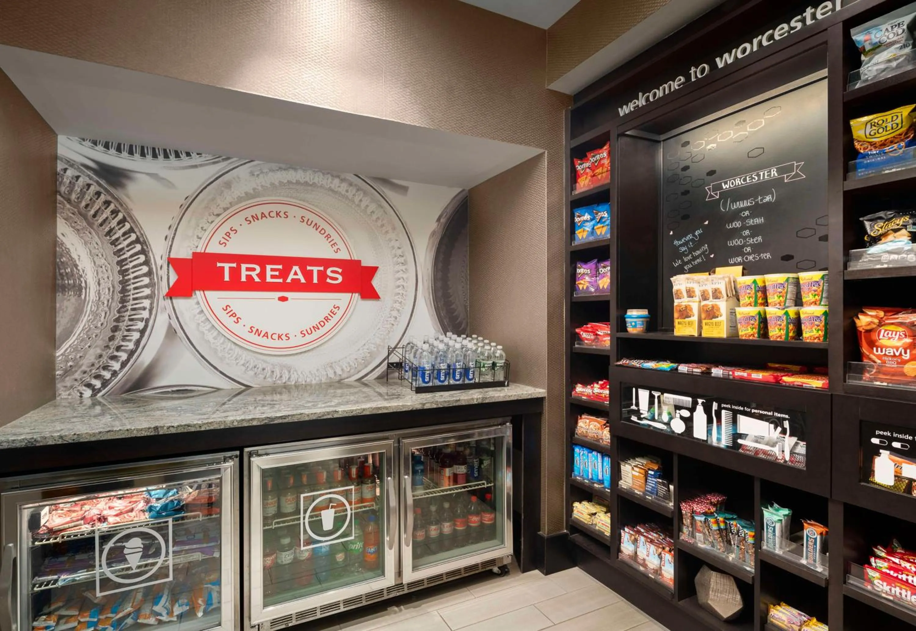 Restaurant/places to eat in Hampton Inn & Suites-Worcester, MA