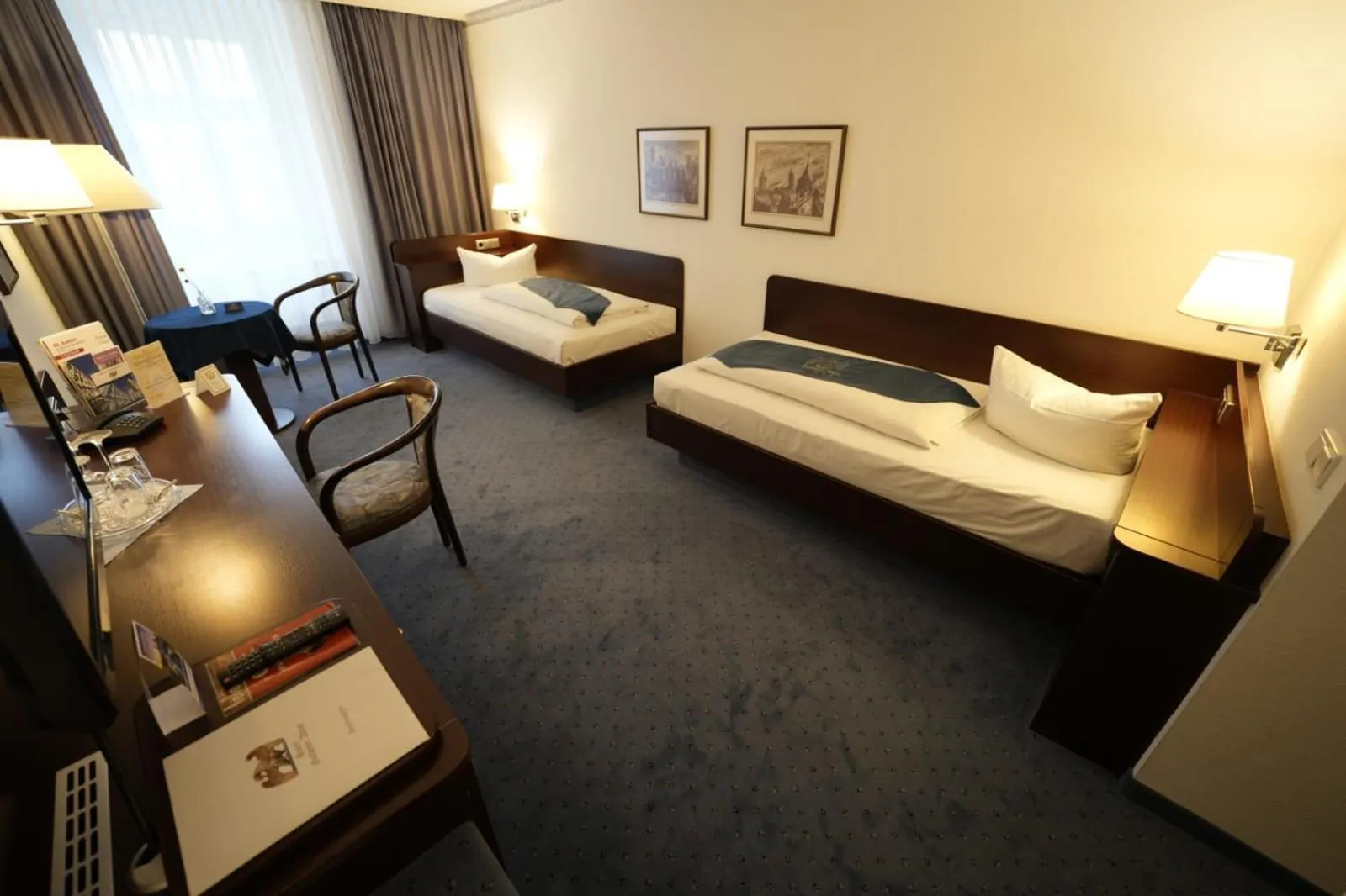 Photo of the whole room, Bed in Hotel Goldener Adler