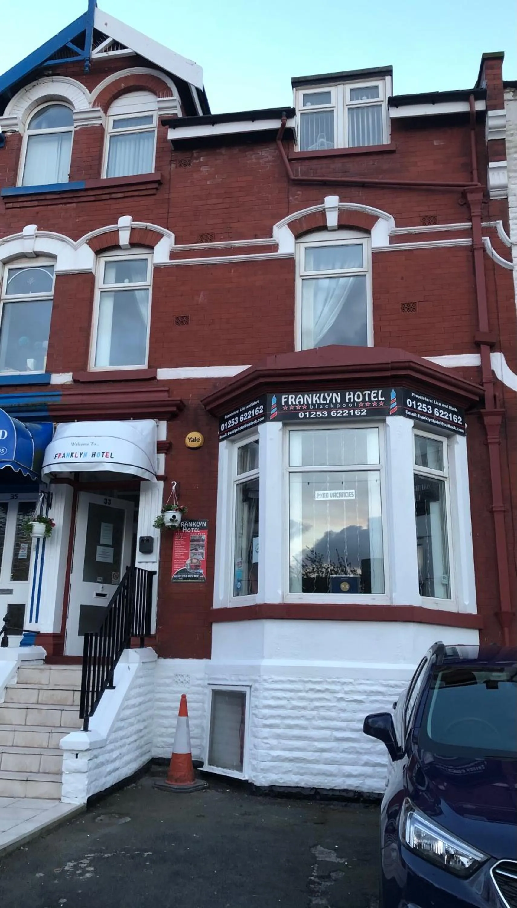 Property building in The Franklyn Hotel B&B