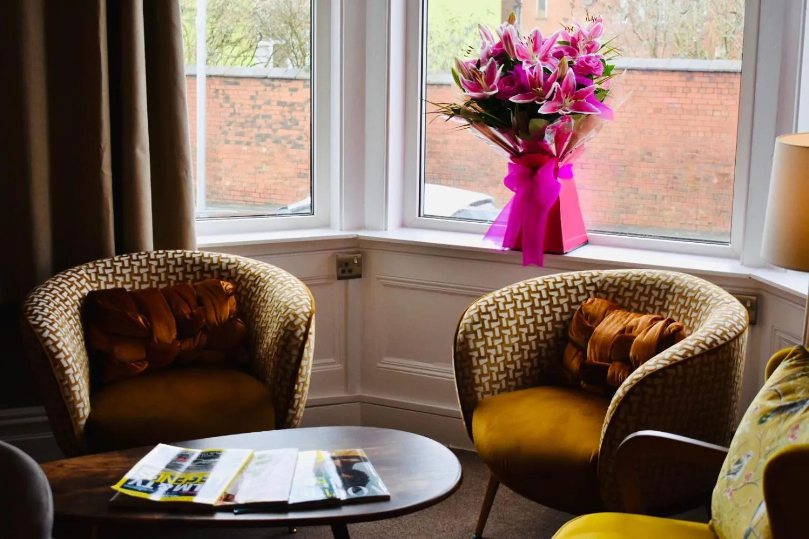 Seating area in The Franklyn Hotel B&B