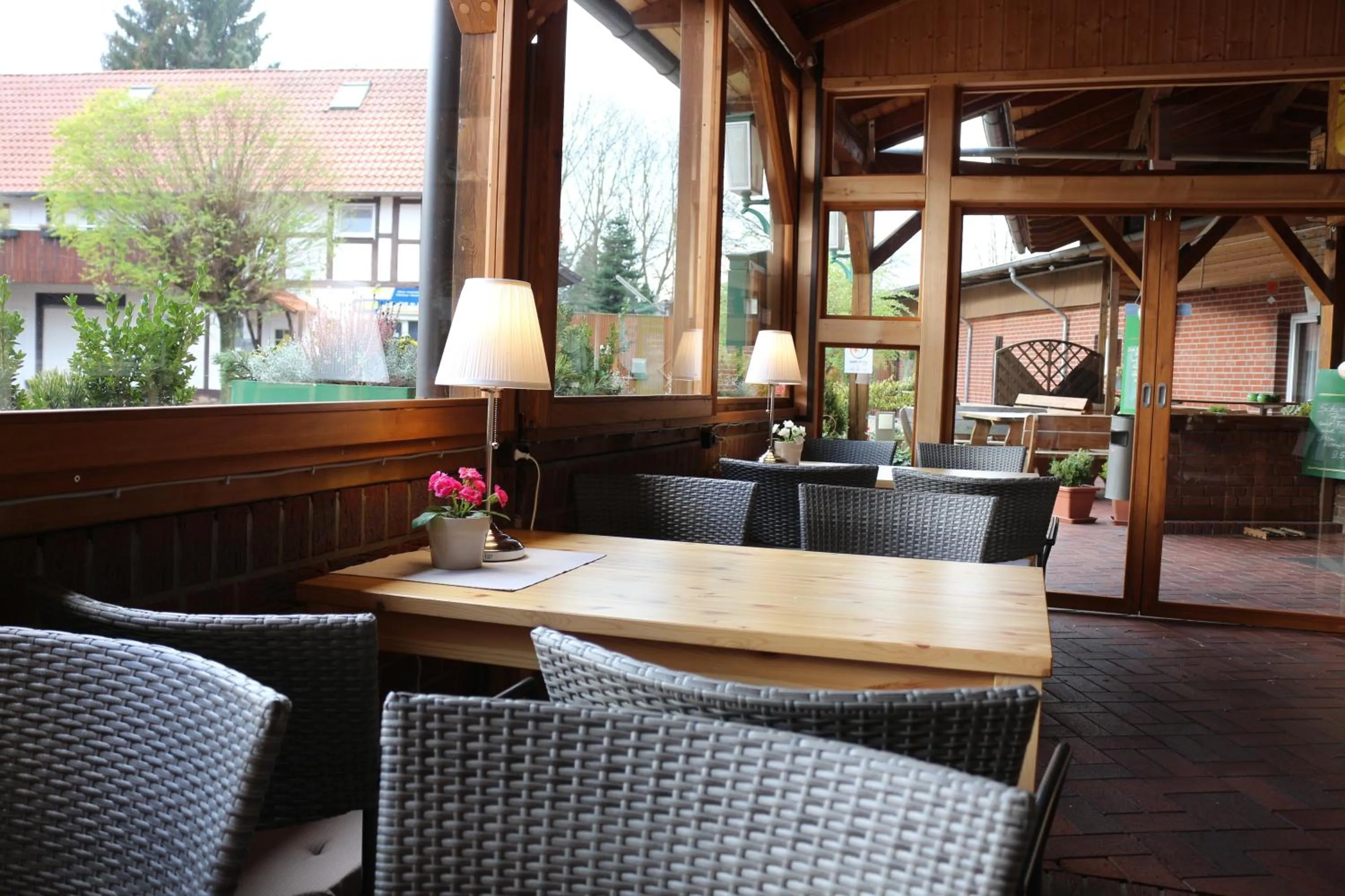 Balcony/Terrace in Landgasthof Schönecke