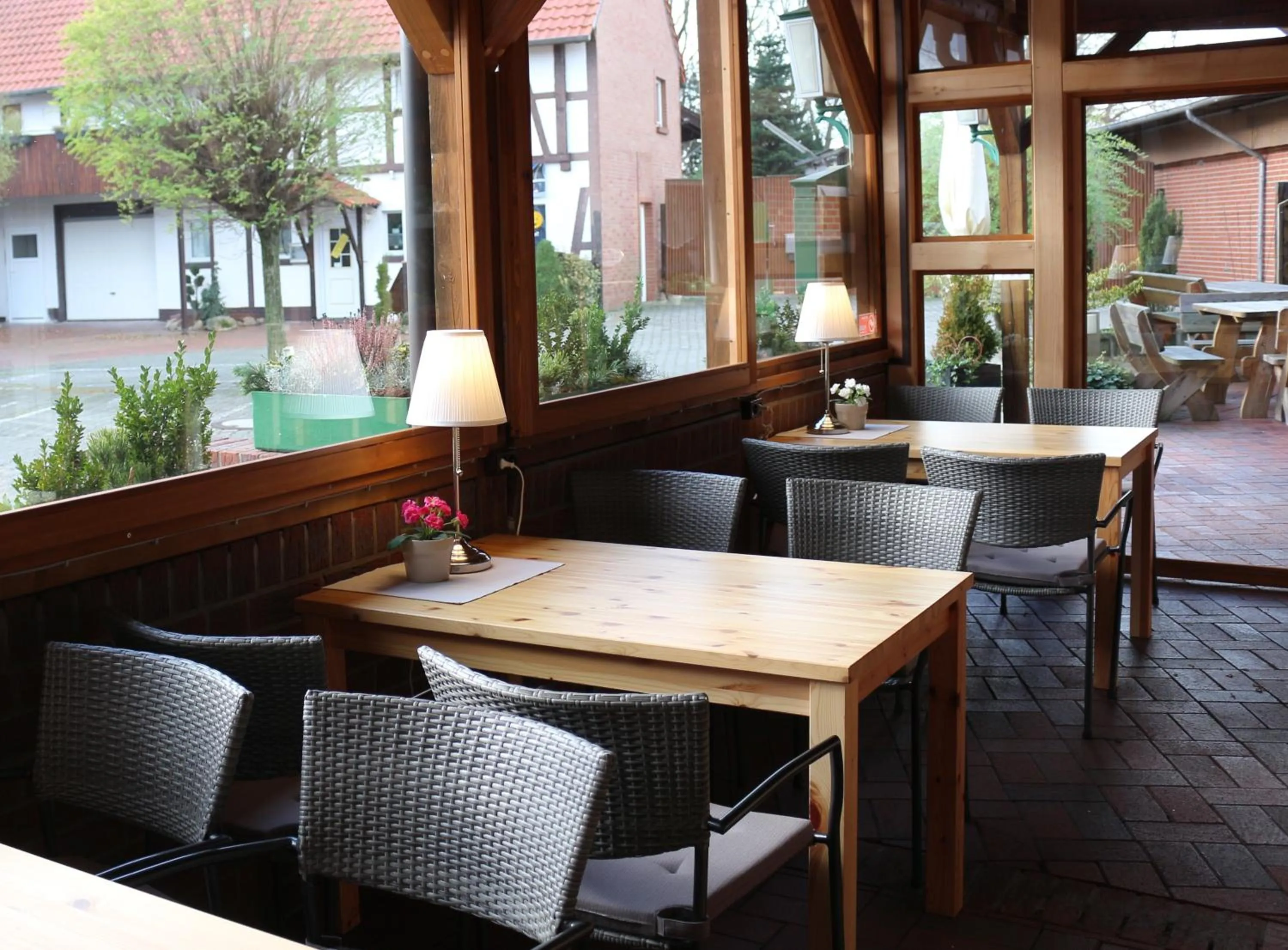 Balcony/Terrace in Landgasthof Schönecke