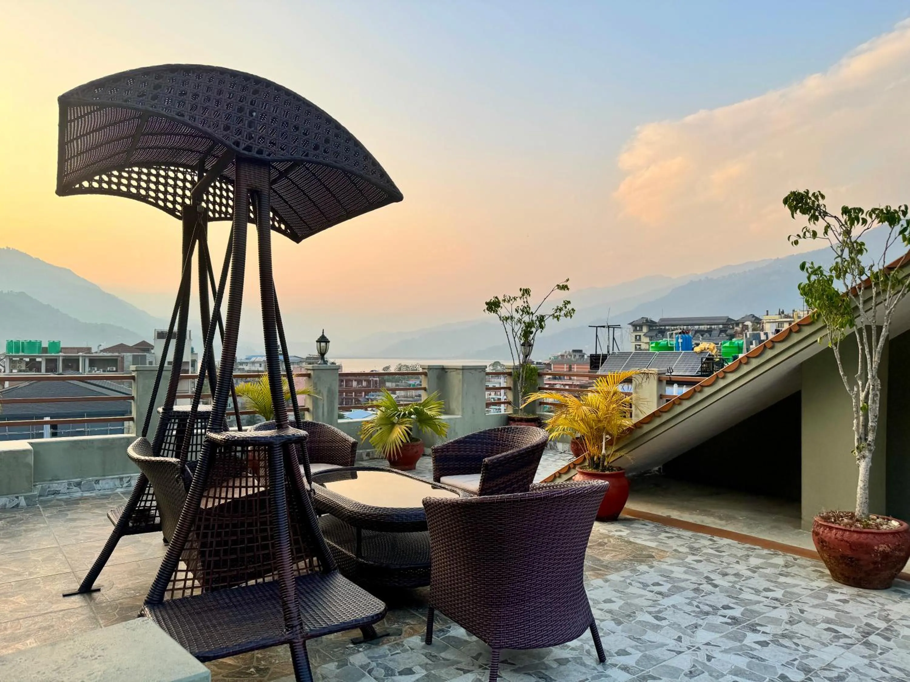 Balcony/Terrace in Mount View Pokhara