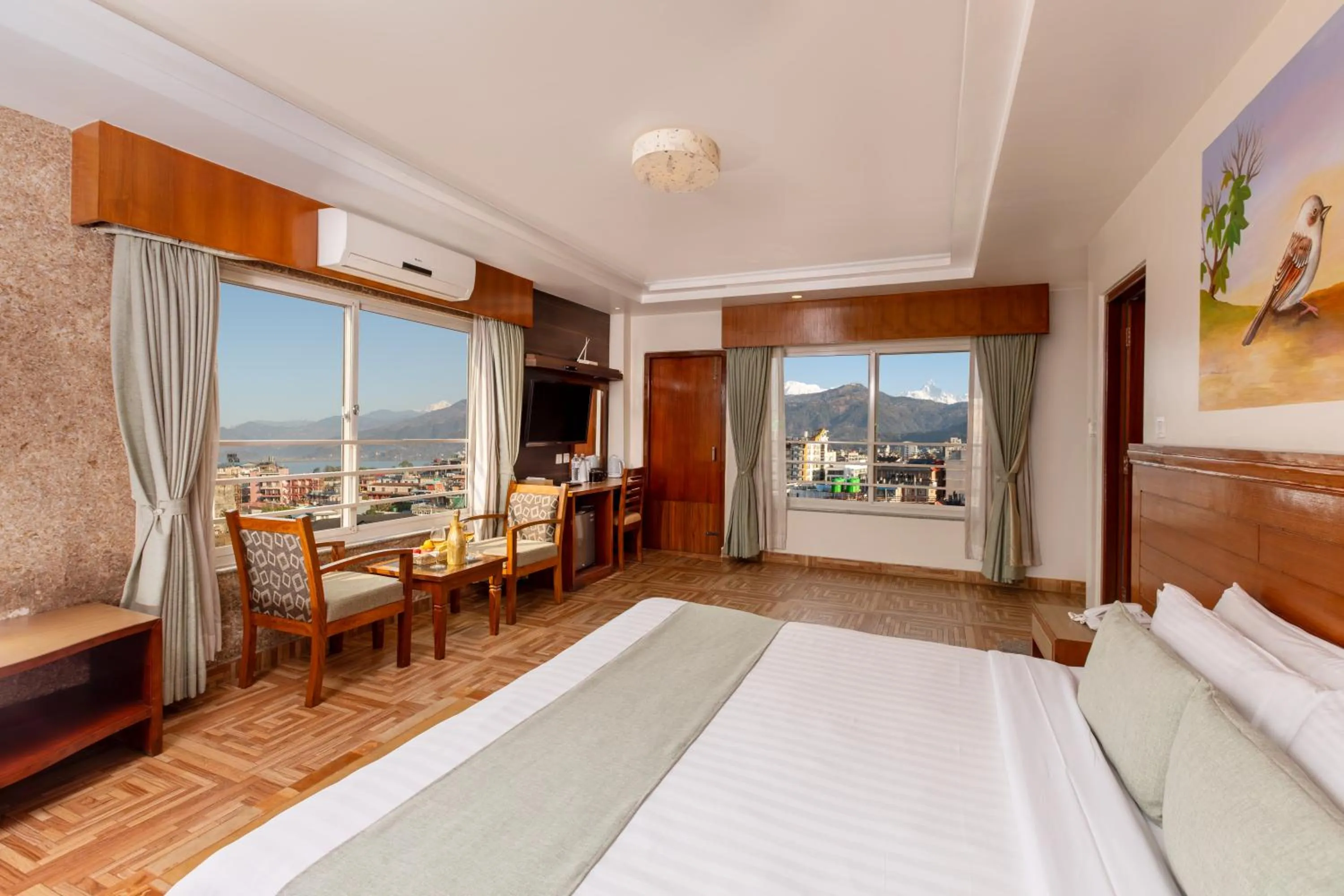 Bed in Mount View Pokhara