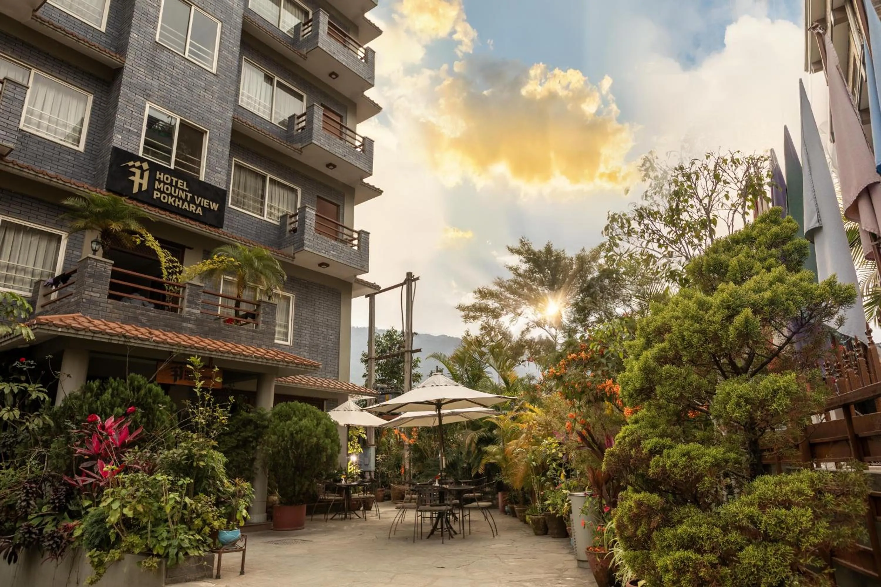 Garden in Mount View Pokhara