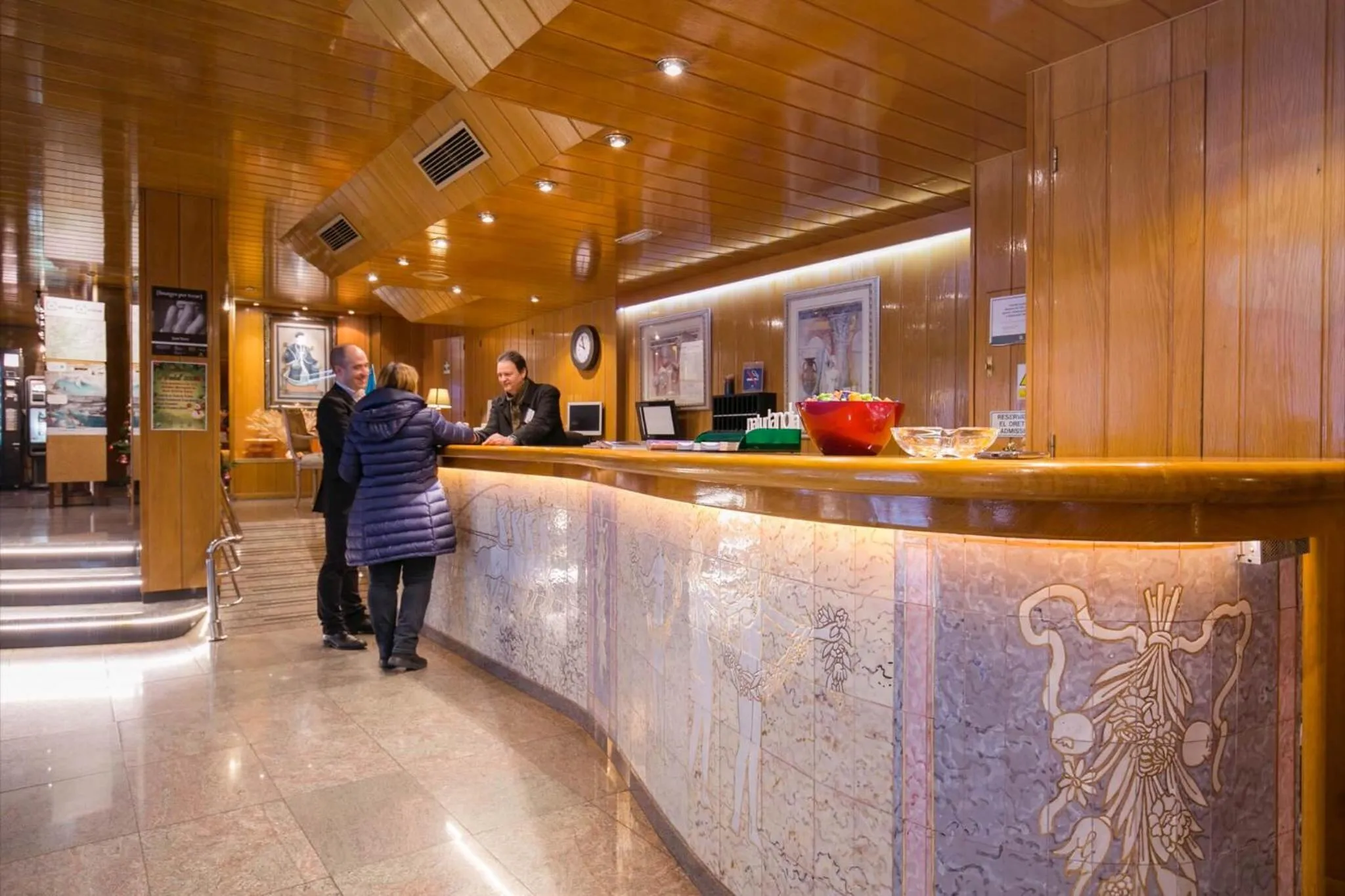 Lobby or reception in Yomo Imperial