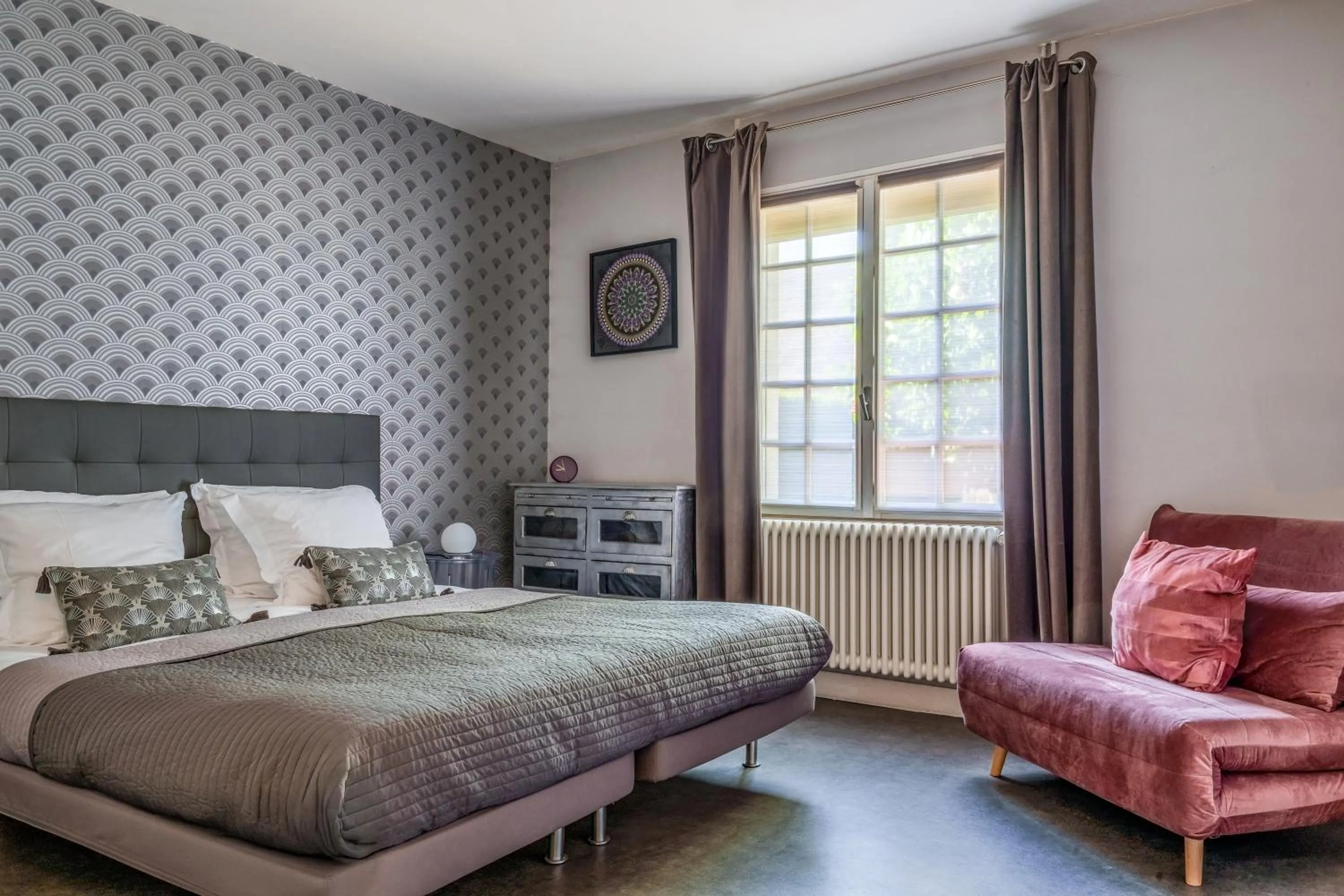 Bed in La Villa Pop