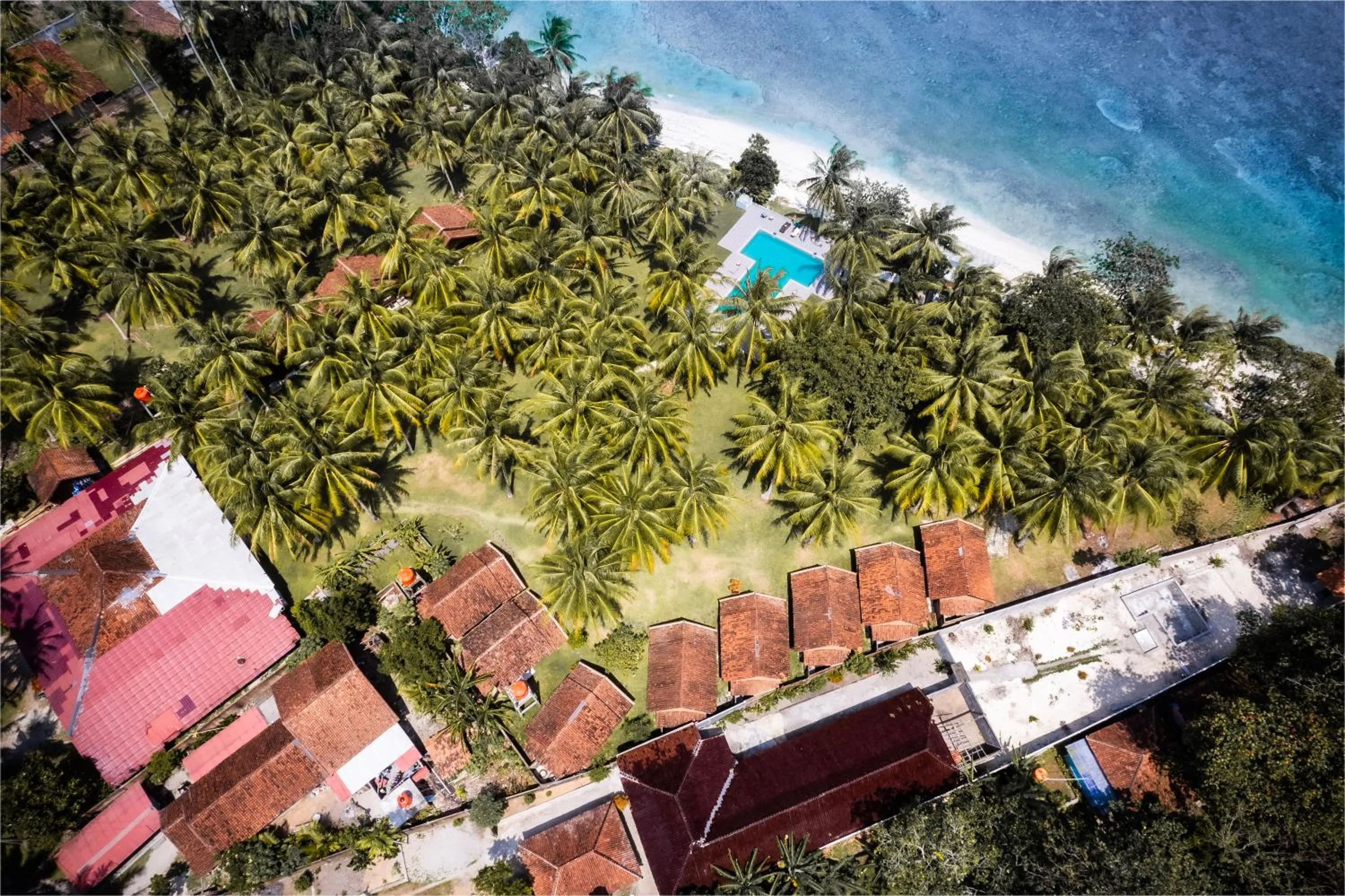 Property building in Sumatra Surf Resort