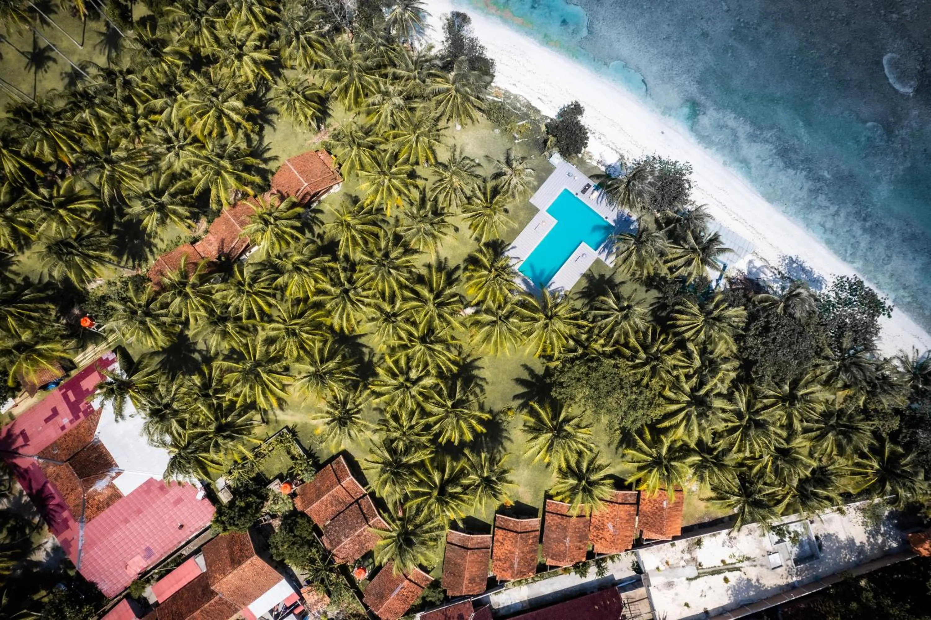 Natural landscape in Sumatra Surf Resort