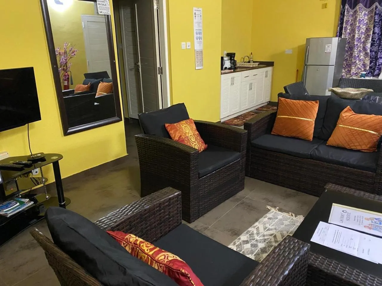 Living room in Alha Villa