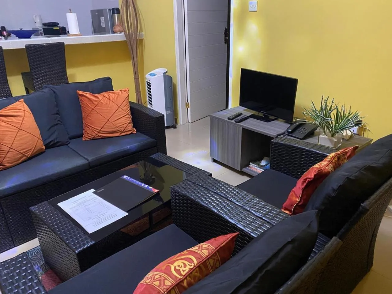 Living room in Alha Villa