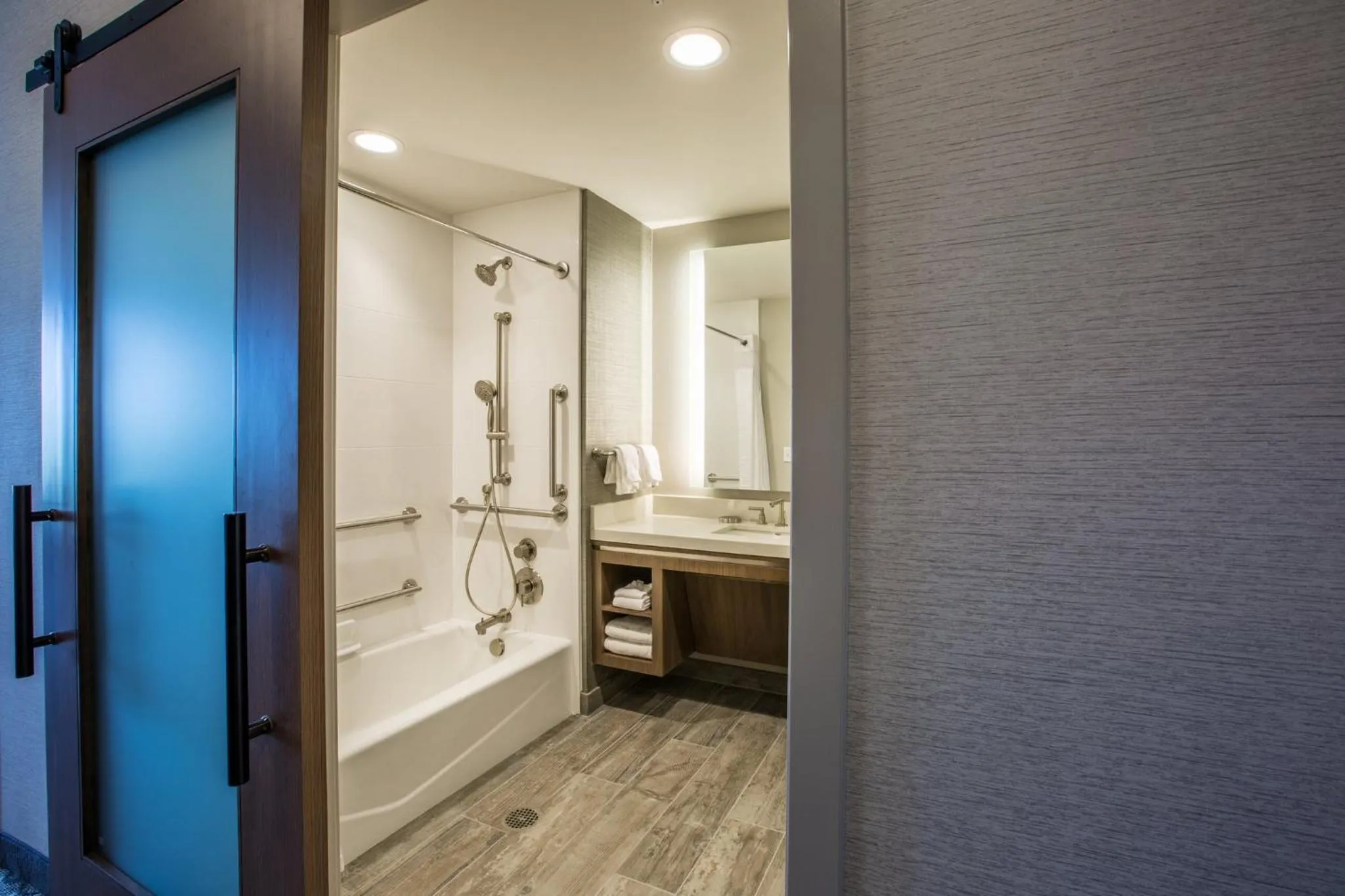Bathroom in Holiday Inn Portland West - Hillsboro by IHG