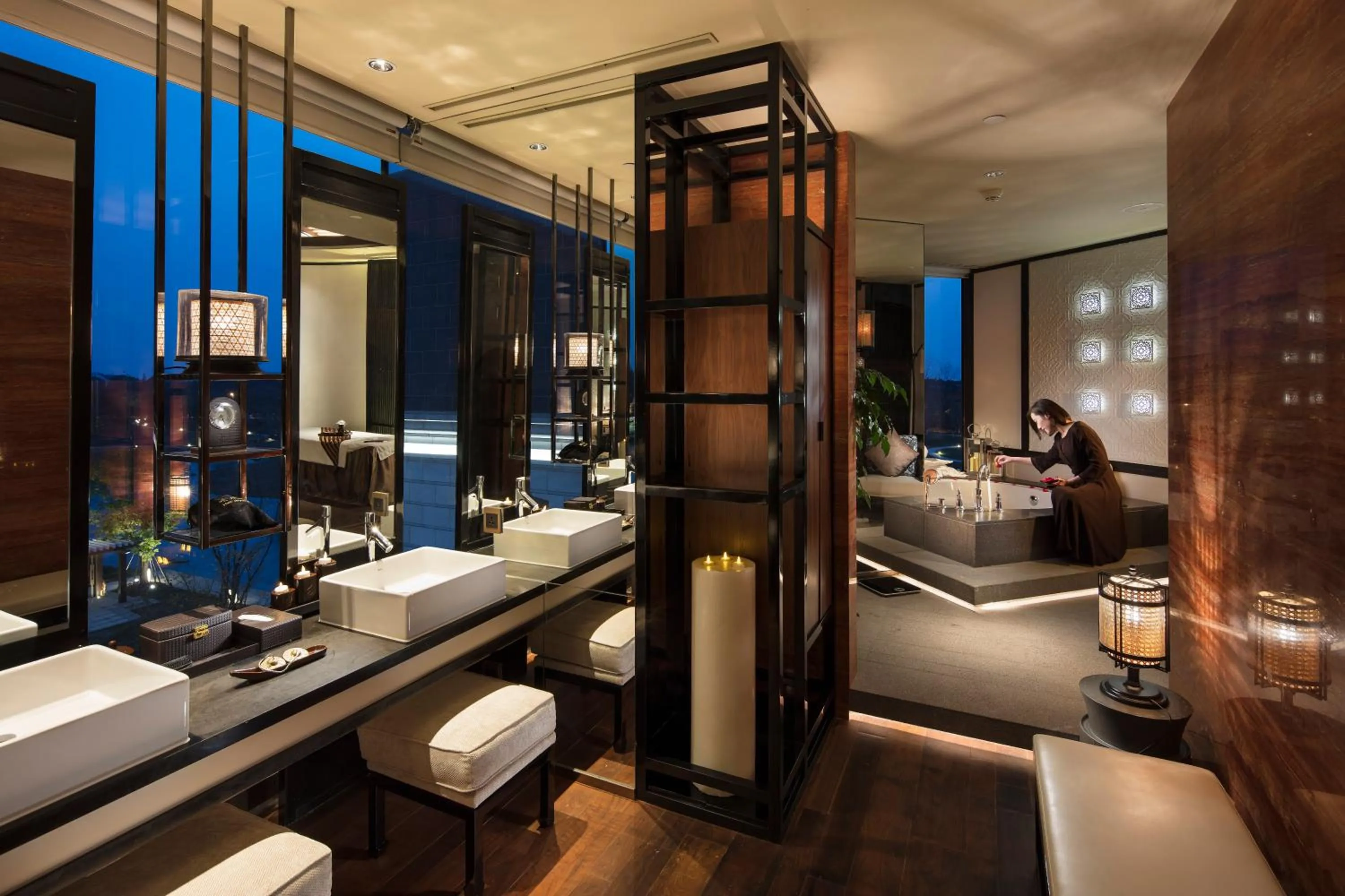 Spa and wellness centre/facilities in InterContinental Nantong by IHG-Best view of yangtze