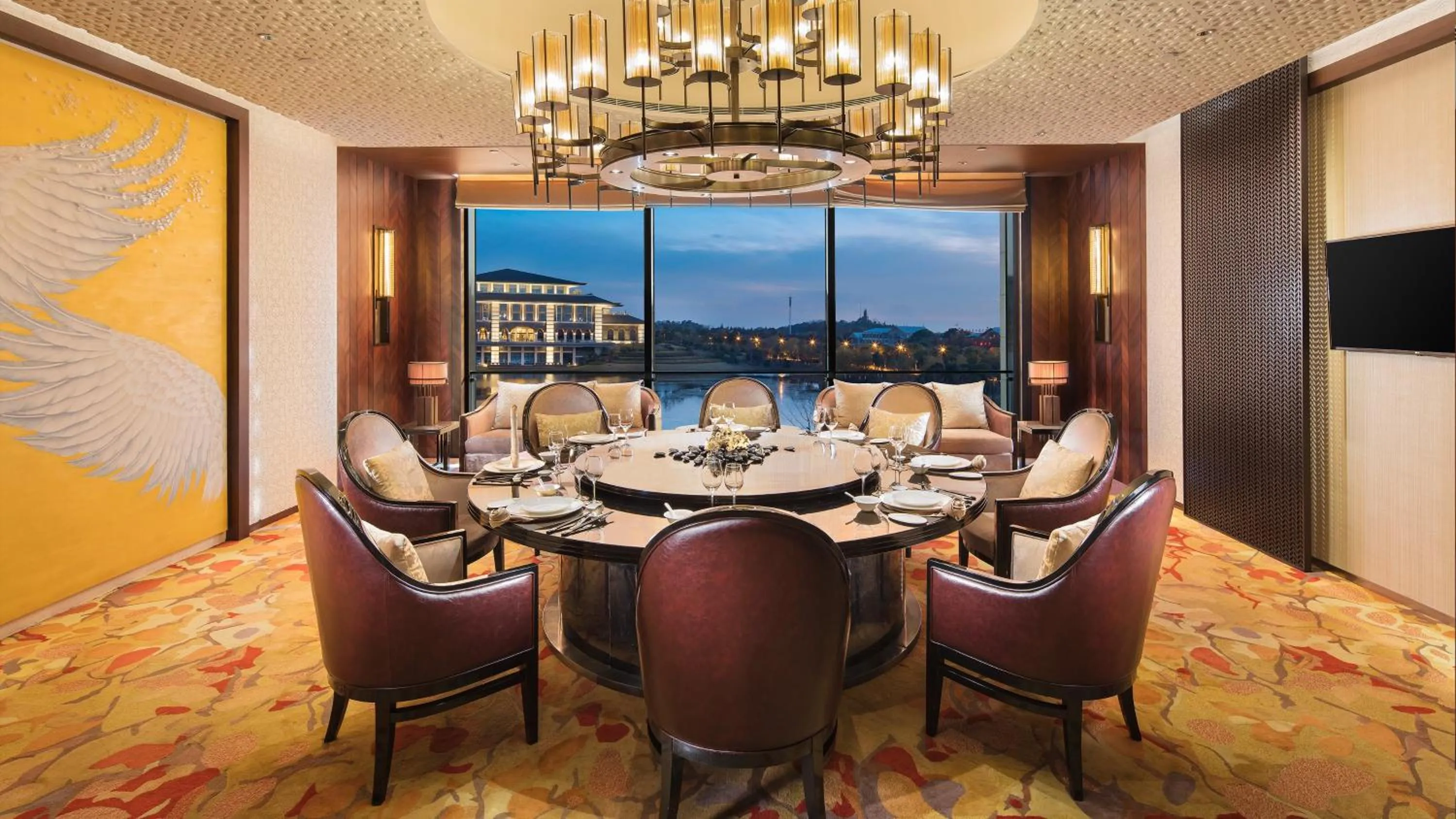 Restaurant/places to eat in InterContinental Nantong by IHG-Best view of yangtze