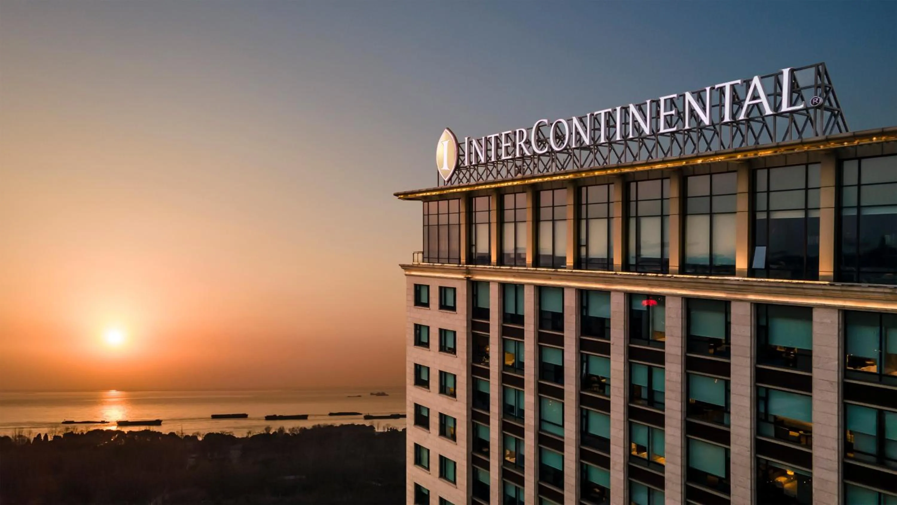 Property building in InterContinental Nantong by IHG-Best view of yangtze