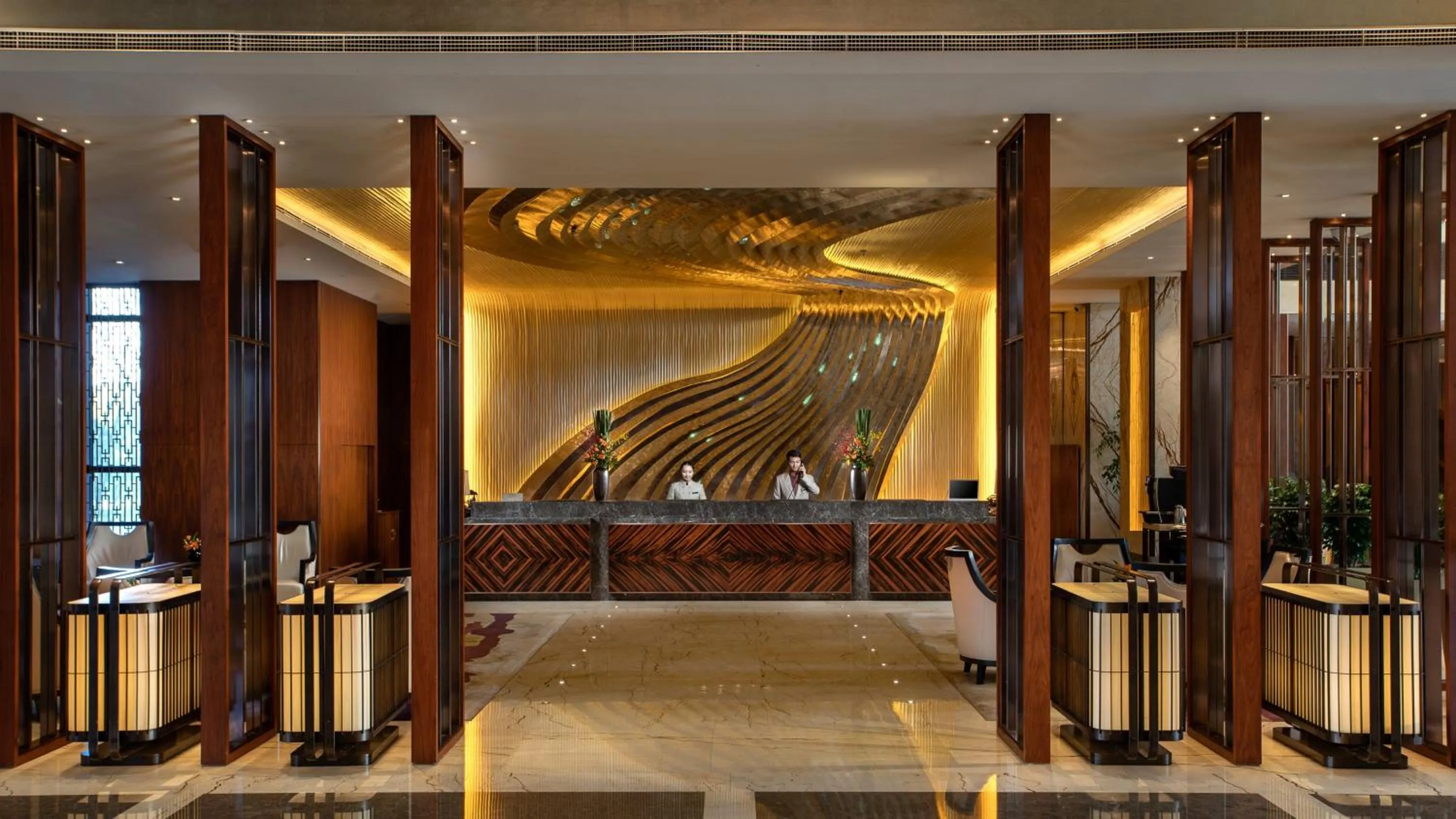 Property building in InterContinental Nantong by IHG-Best view of yangtze