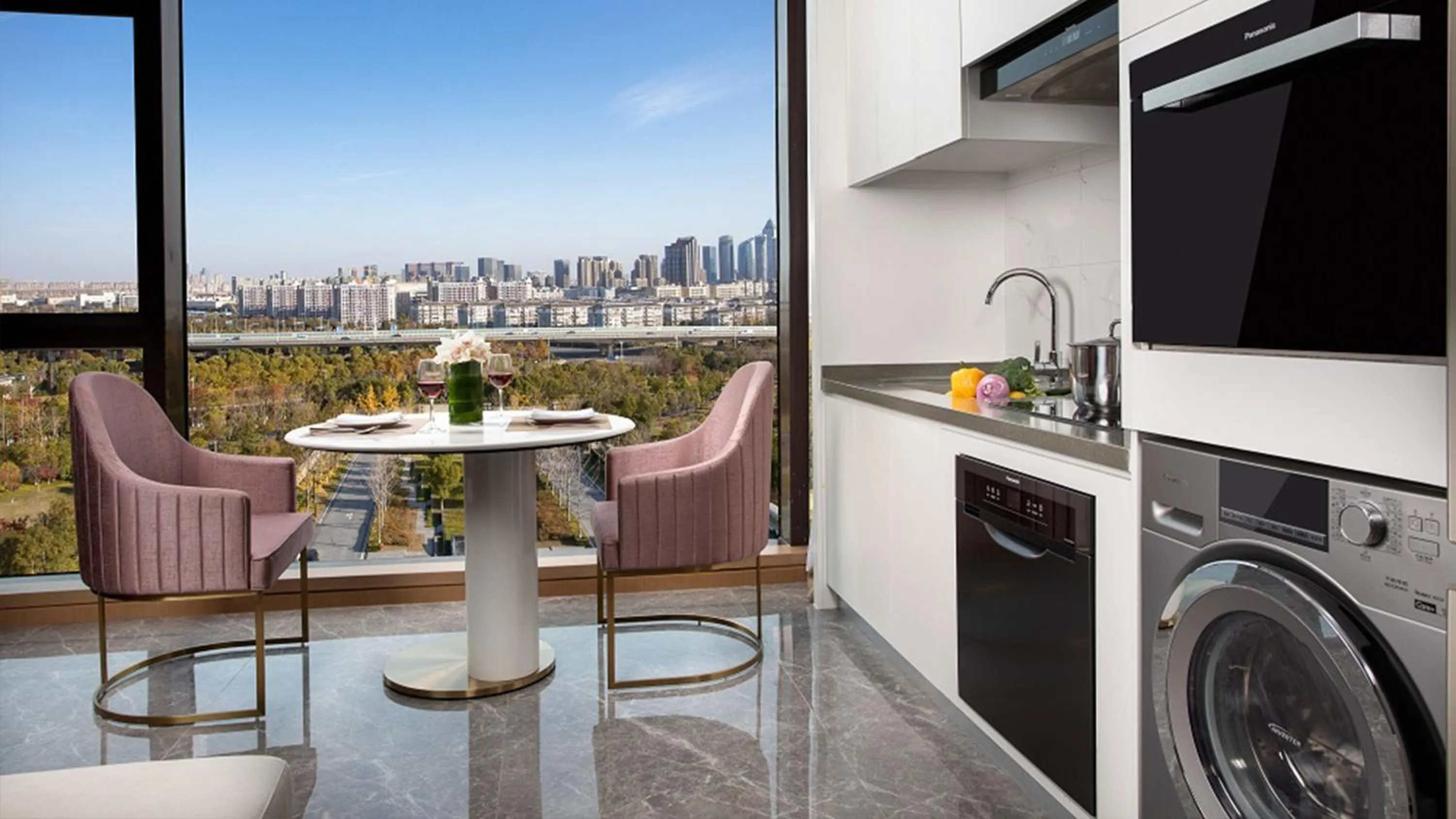 Photo of the whole room in InterContinental Nantong by IHG-Best view of yangtze