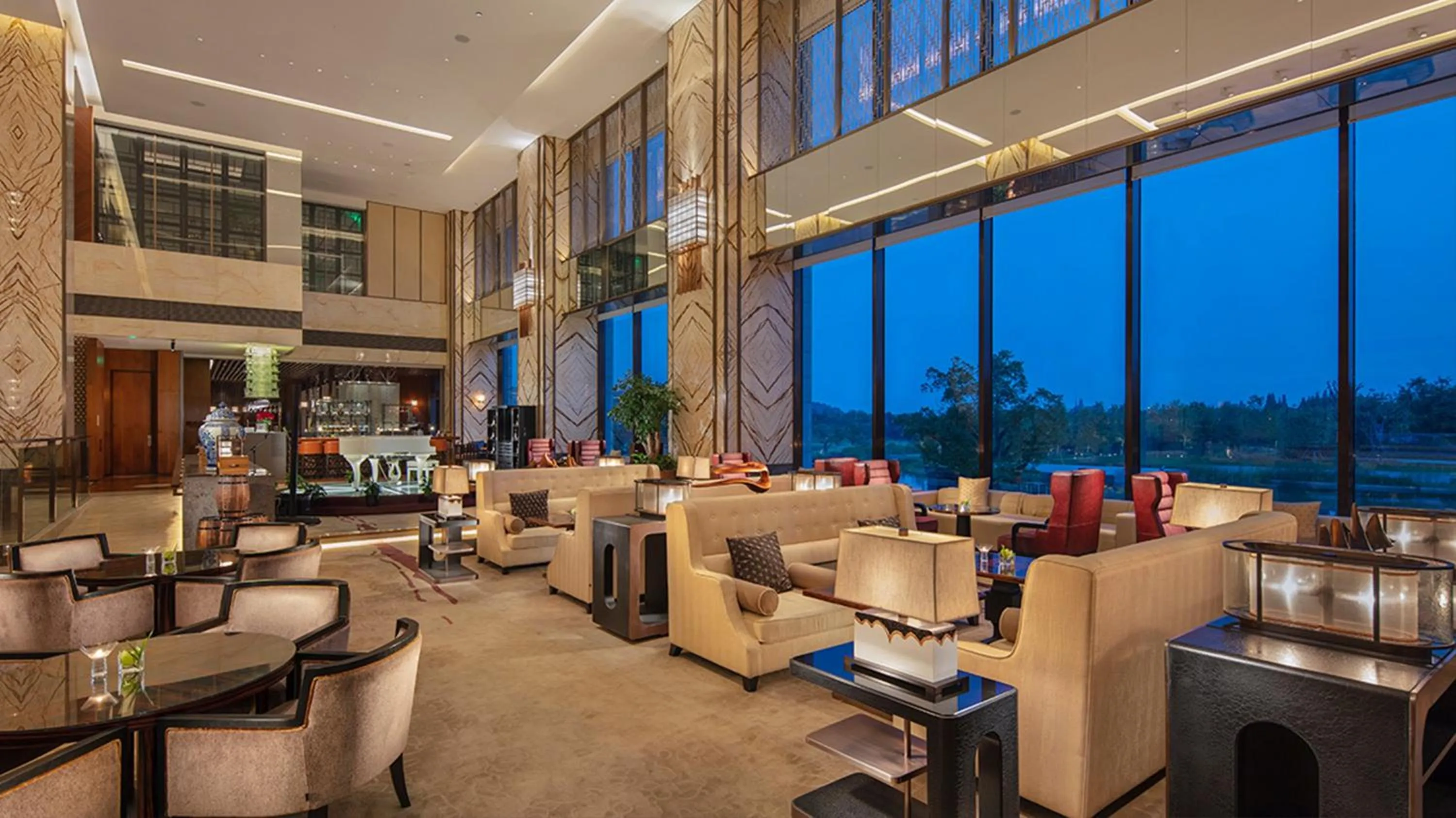 Property building in InterContinental Nantong by IHG-Best view of yangtze