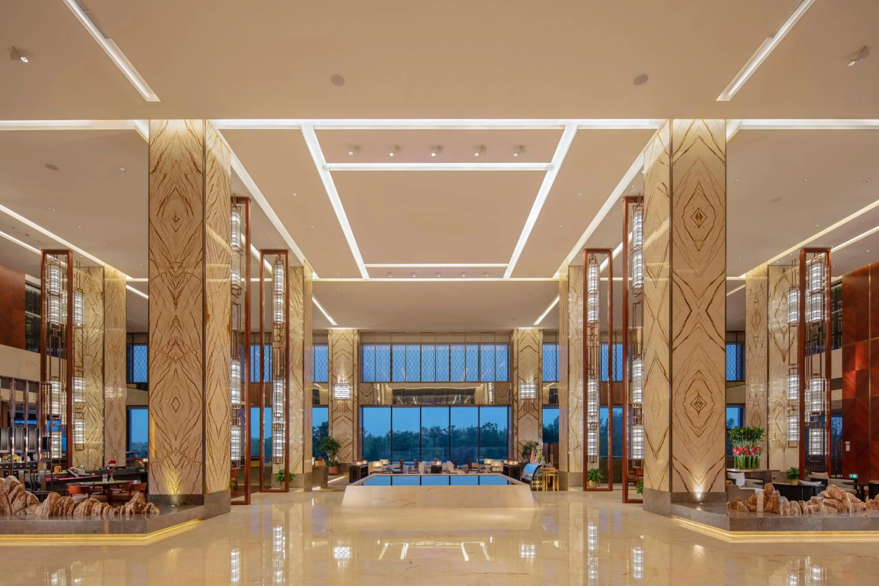 Property building in InterContinental Nantong by IHG-Best view of yangtze
