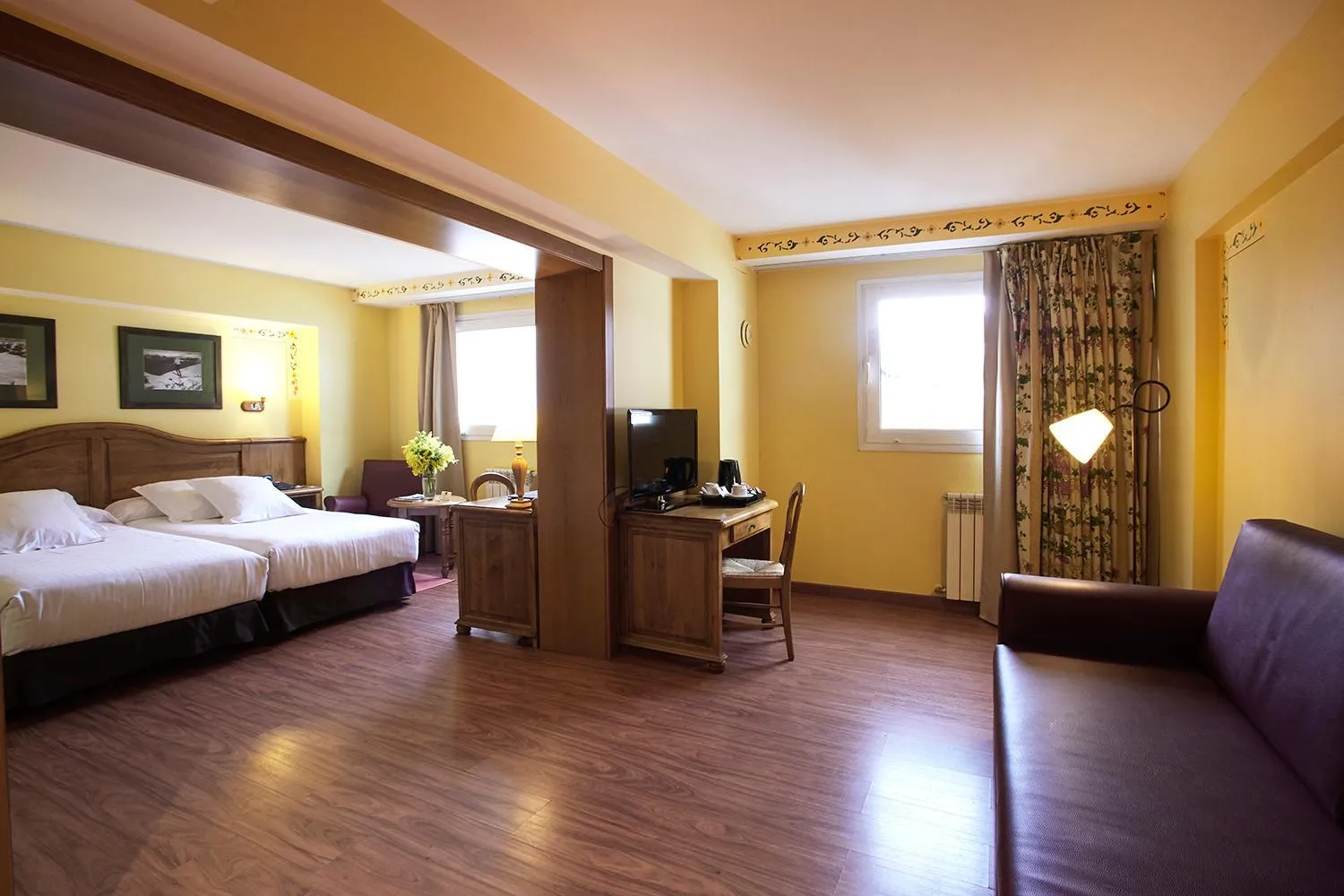 Photo of the whole room, Bed in Ski Plaza Hotel & Wellness