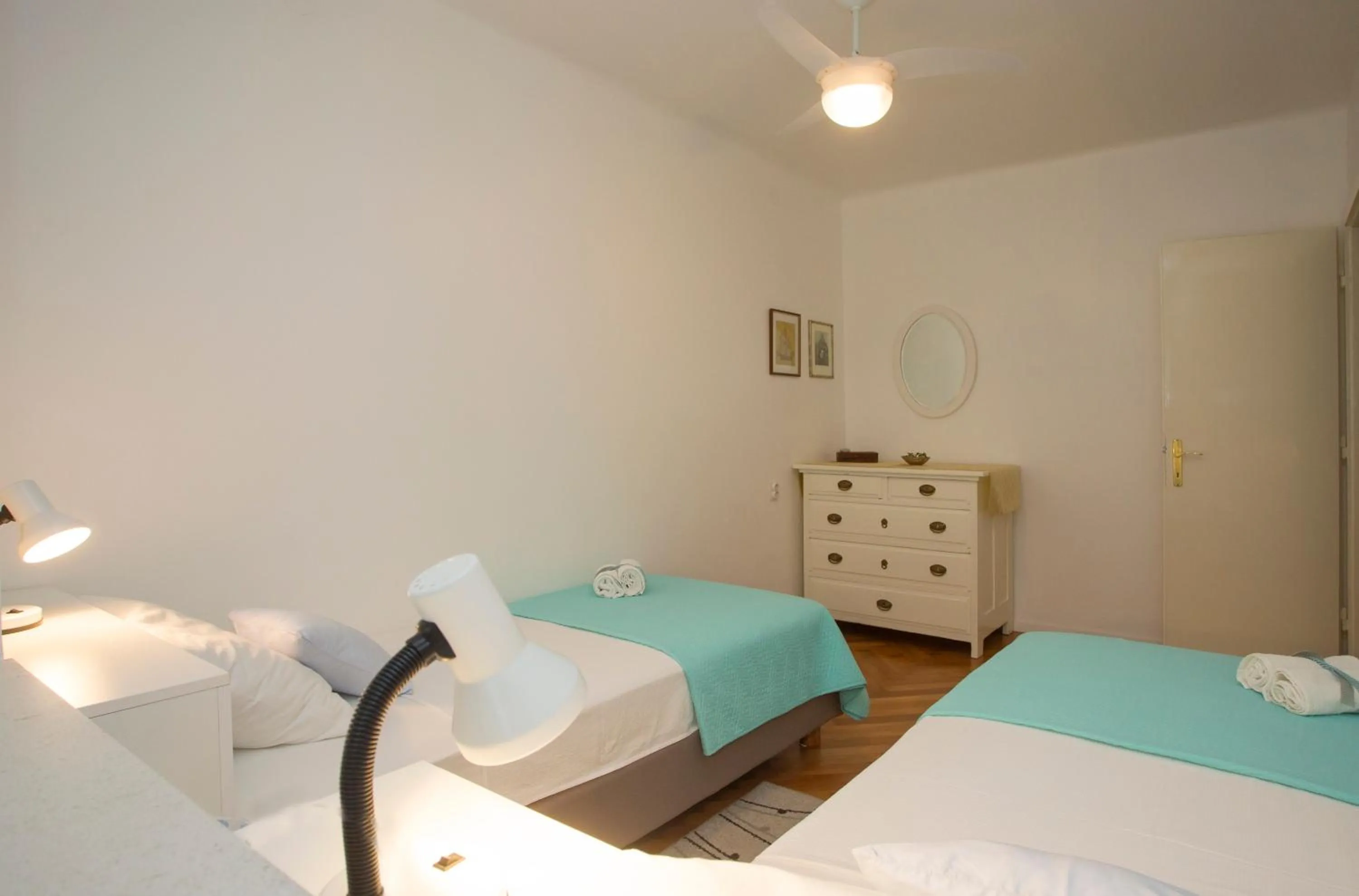 Bedroom, Bed in Apartment Sugar Flat